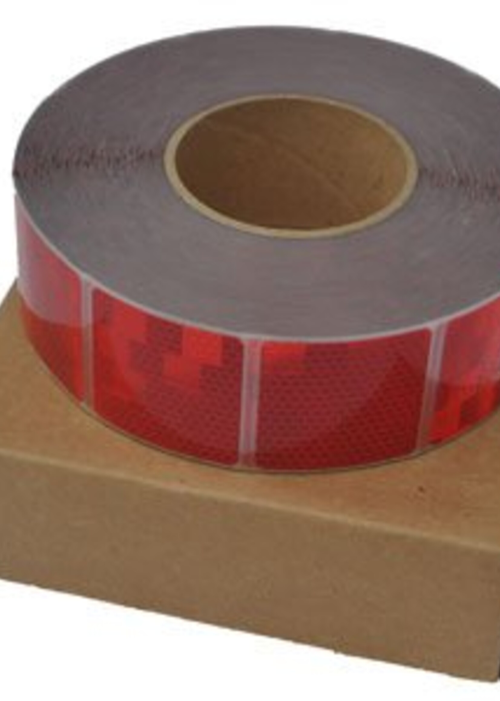 Avery 50 meter reflecterende tape voor zachte ondergrond - rood