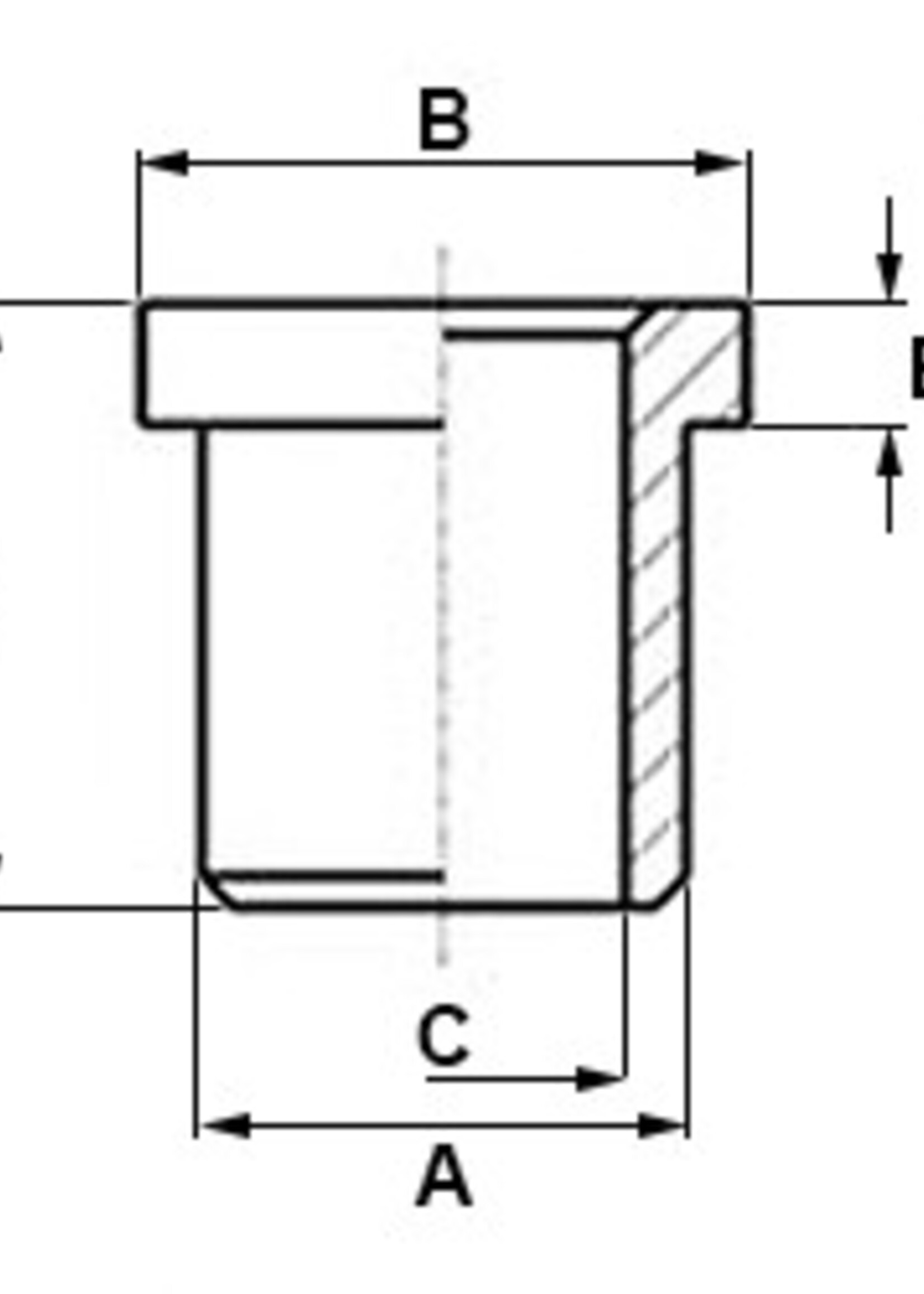 Lagerbus 12x22x30x20x4 mm
