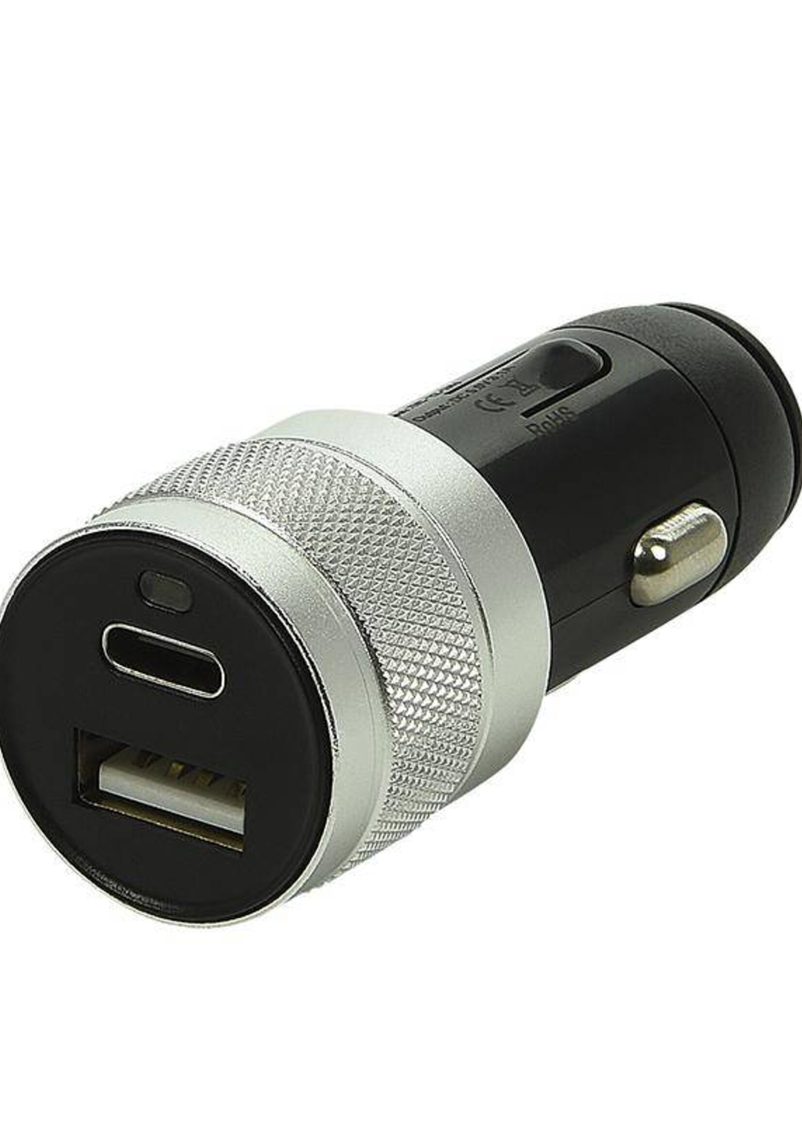 Cantonal USB lader 2-weg 12V/24V  USB A & C
