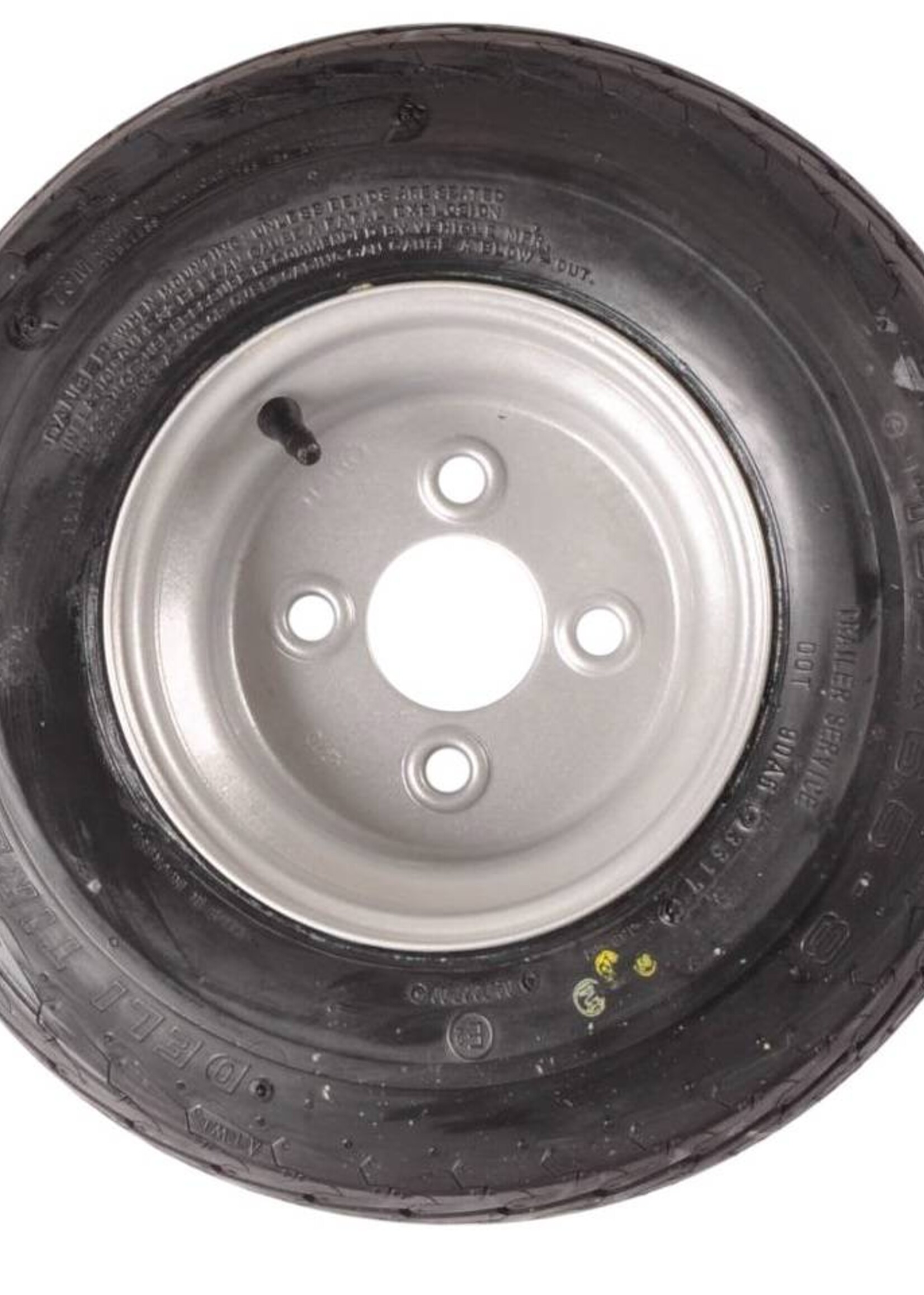 Kenda Compleet  wiel 16.5x6.50-8 band + velg - opel steek: 4x100 - 6PR - draagvermogen 360 kg - naafdiameter 60 mm