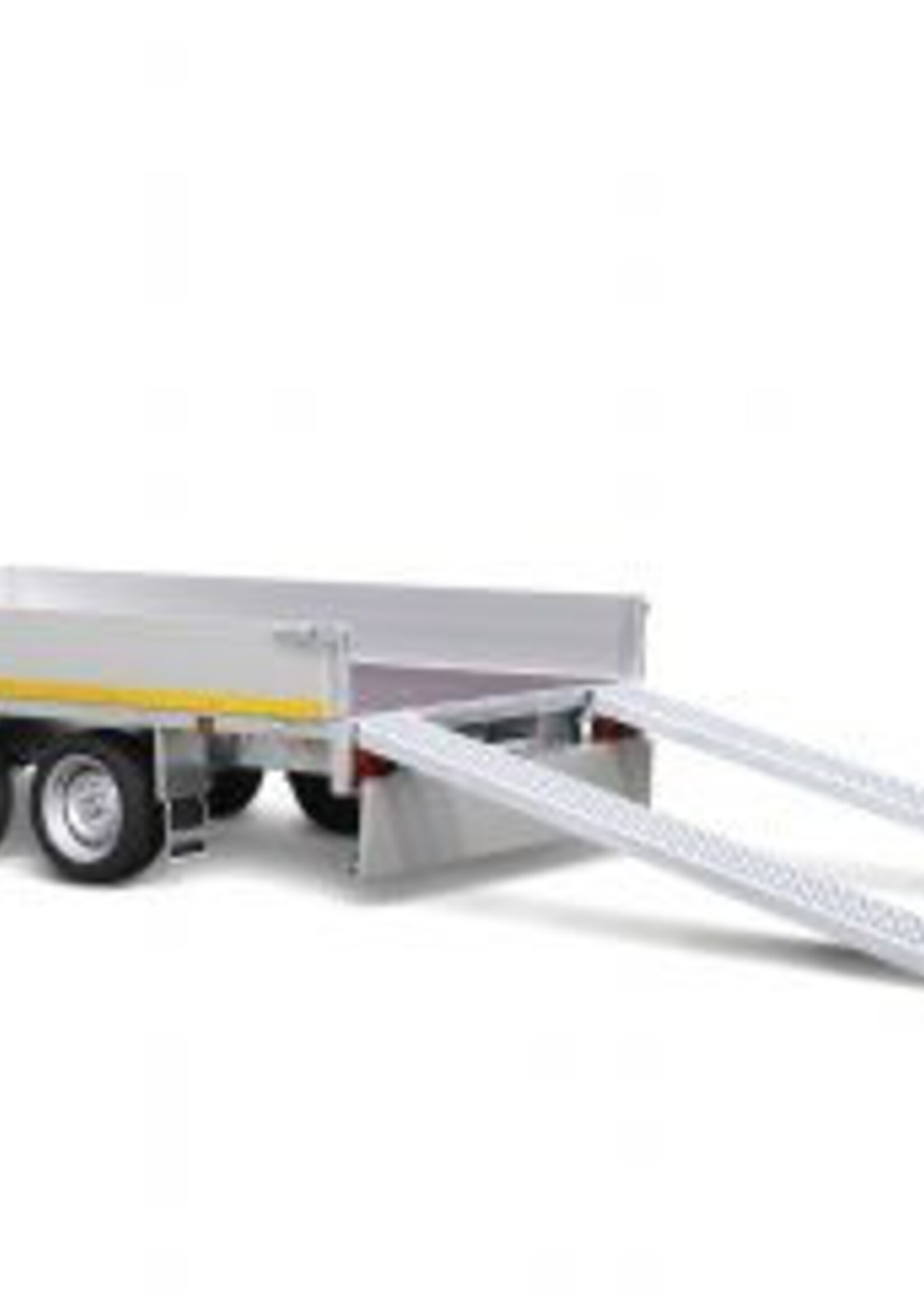 Eduard Geremde Eduard plateauwagen - 330x180 cm - 2700 kg bruto laadvermogen - 63 cm laadvloerhoogte - 40 cm borden