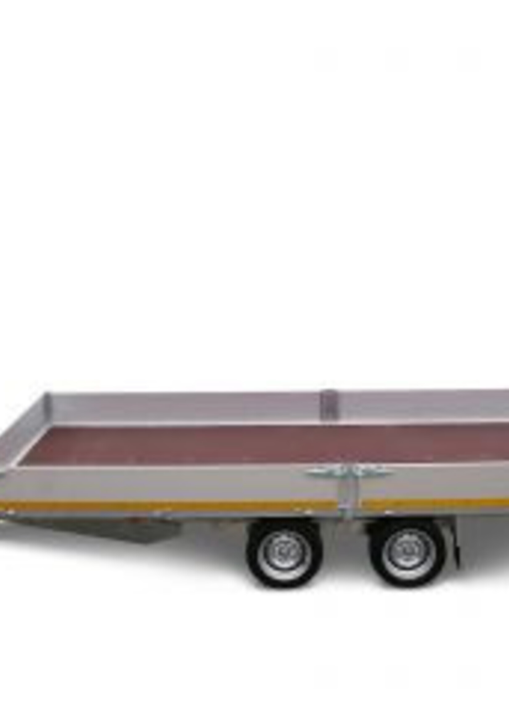 Eduard Geremde Eduard plateauwagen - 506x220 cm - 3000 kg bruto laadvermogen - 63 cm laadvloerhoogte - 30 cm borden