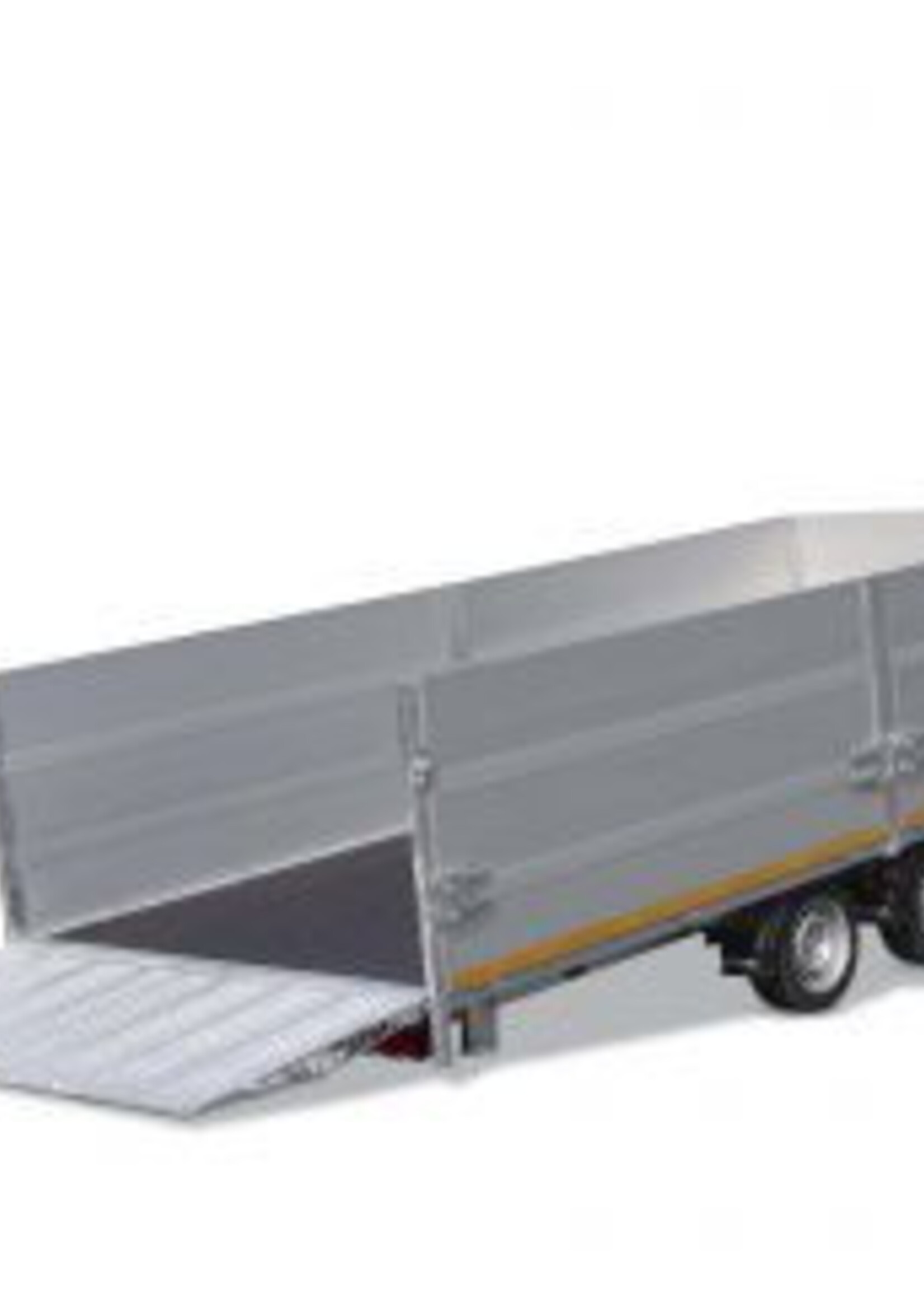 Eduard Geremde Eduard machinetransporter - 406x220 cm - 3000 kg bruto laadvermogen - elektrisch, extern laden - 56 cm laadvloerhoogte - 30 cm borden