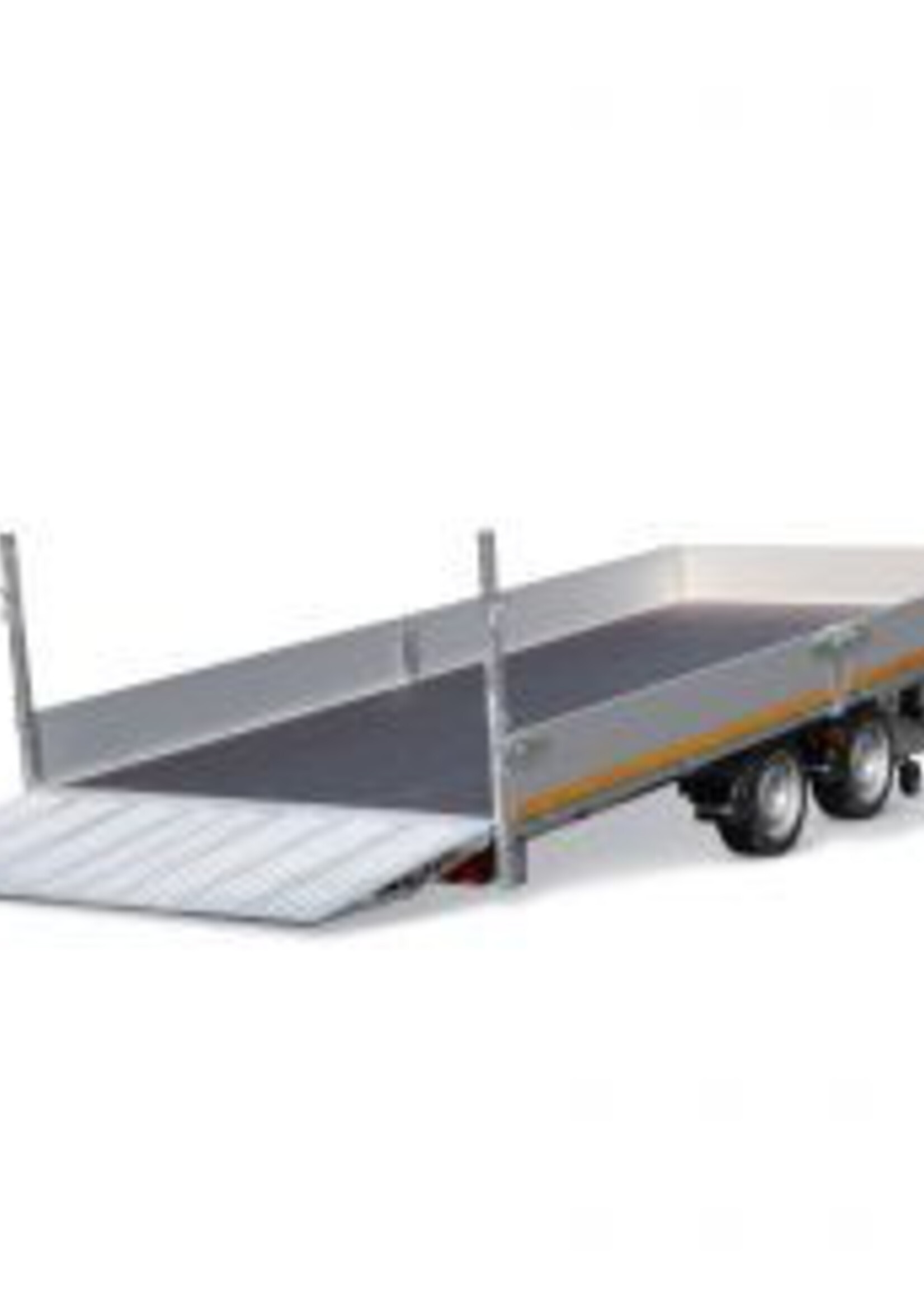 Eduard Geremde Eduard machinetransporter - 406x220 cm - 3000 kg bruto laadvermogen - elektrisch, extern laden - 56 cm laadvloerhoogte - 30 cm borden