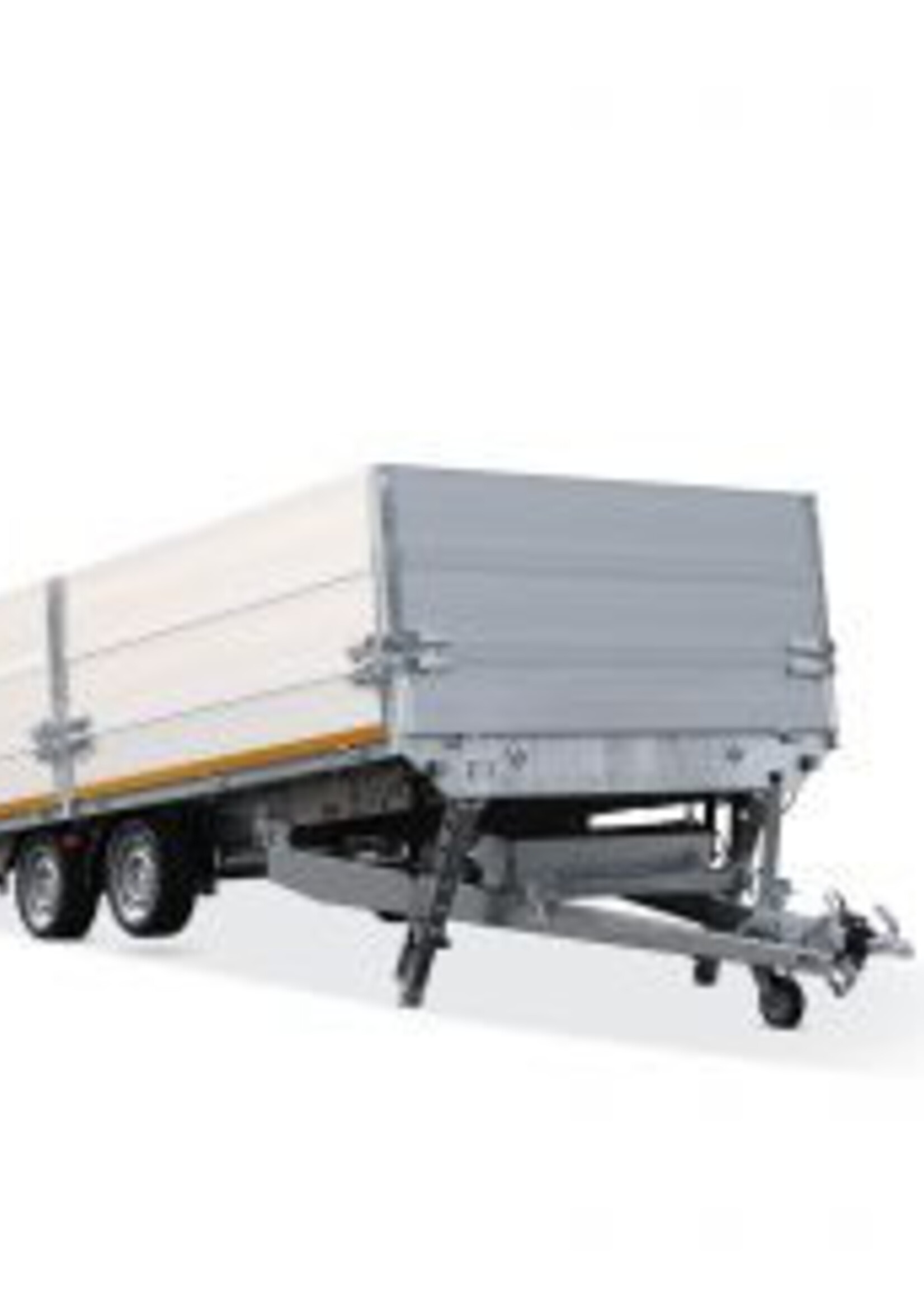 Eduard Geremde Eduard machinetransporter - 406x220 cm - 3000 kg bruto laadvermogen - elektrisch, extern laden - 56 cm laadvloerhoogte - 30 cm borden