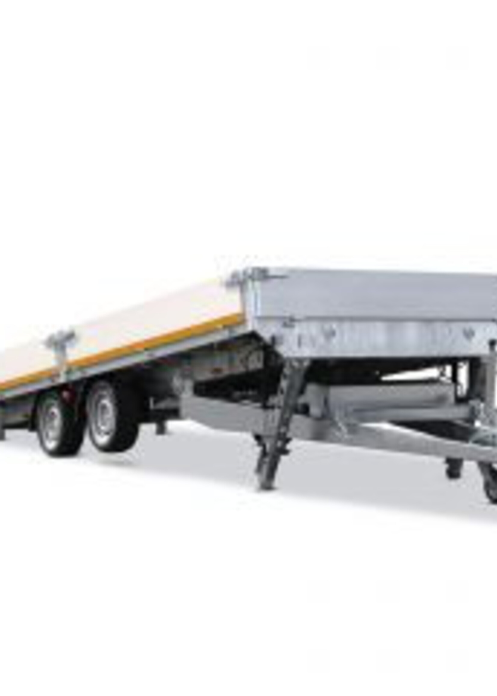 Eduard Geremde Eduard machinetransporter - 406x220 cm - 3500 kg bruto laadvermogen - elektrisch, extern laden - 63 cm laadvloerhoogte - 30 cm borden