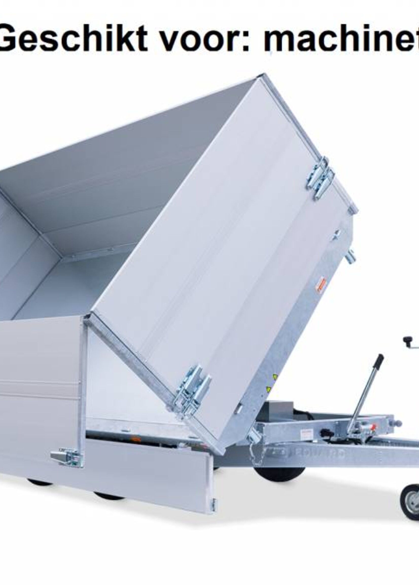 Eduard Eduard opzetborden bovenscharnierend 70 cm 406x220 cm geschikt voor machinetransporter