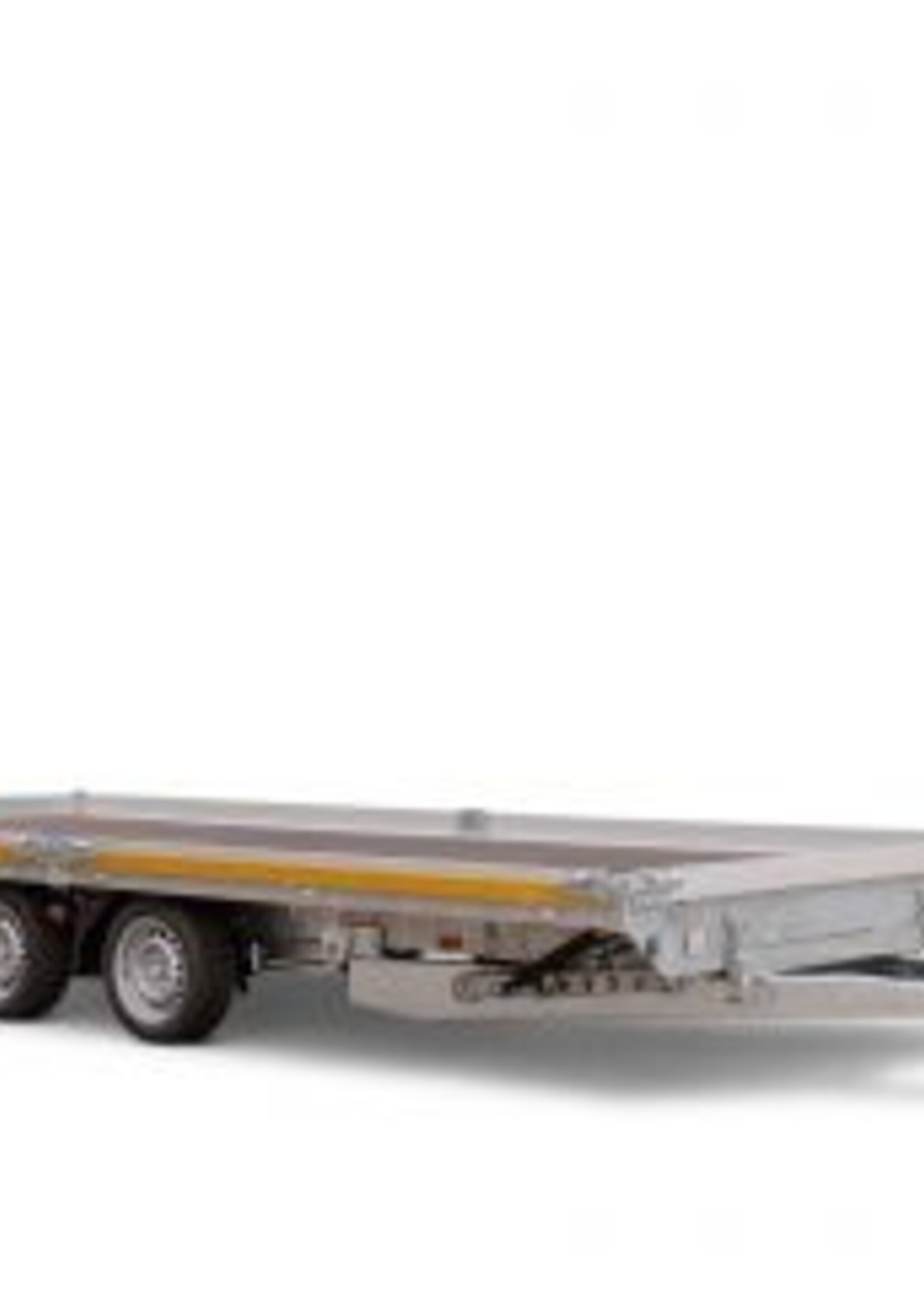 Eduard Geremde Eduard autotransporter - 406x220 cm - 3500 kg bruto laadvermogen - 63 cm laadvloerhoogte - kantelbaar met oprijplaten - vlak