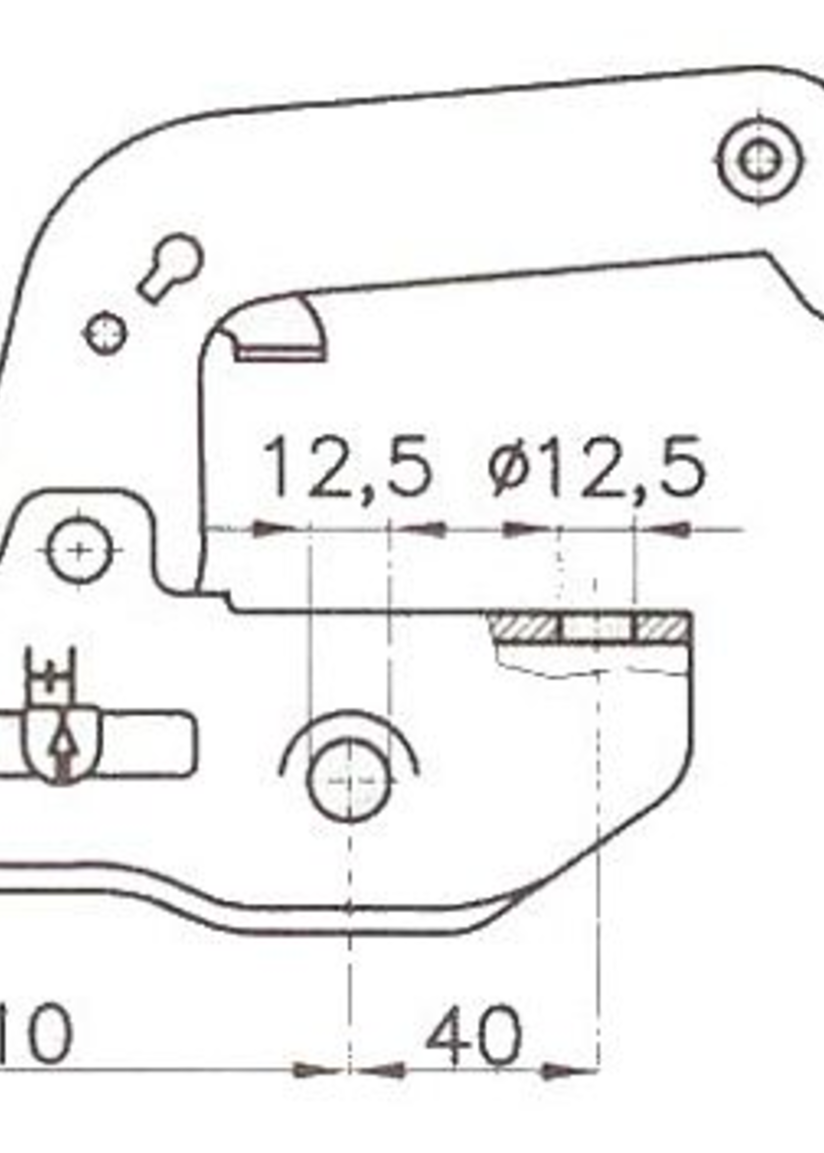 Albe Albe - EM220RA - rond 45 mm - 2200 kg - geremde koppeling