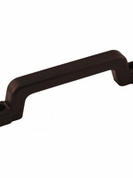 Cantonal Handgreep PVC - zwart - 155 mm h.o.h.