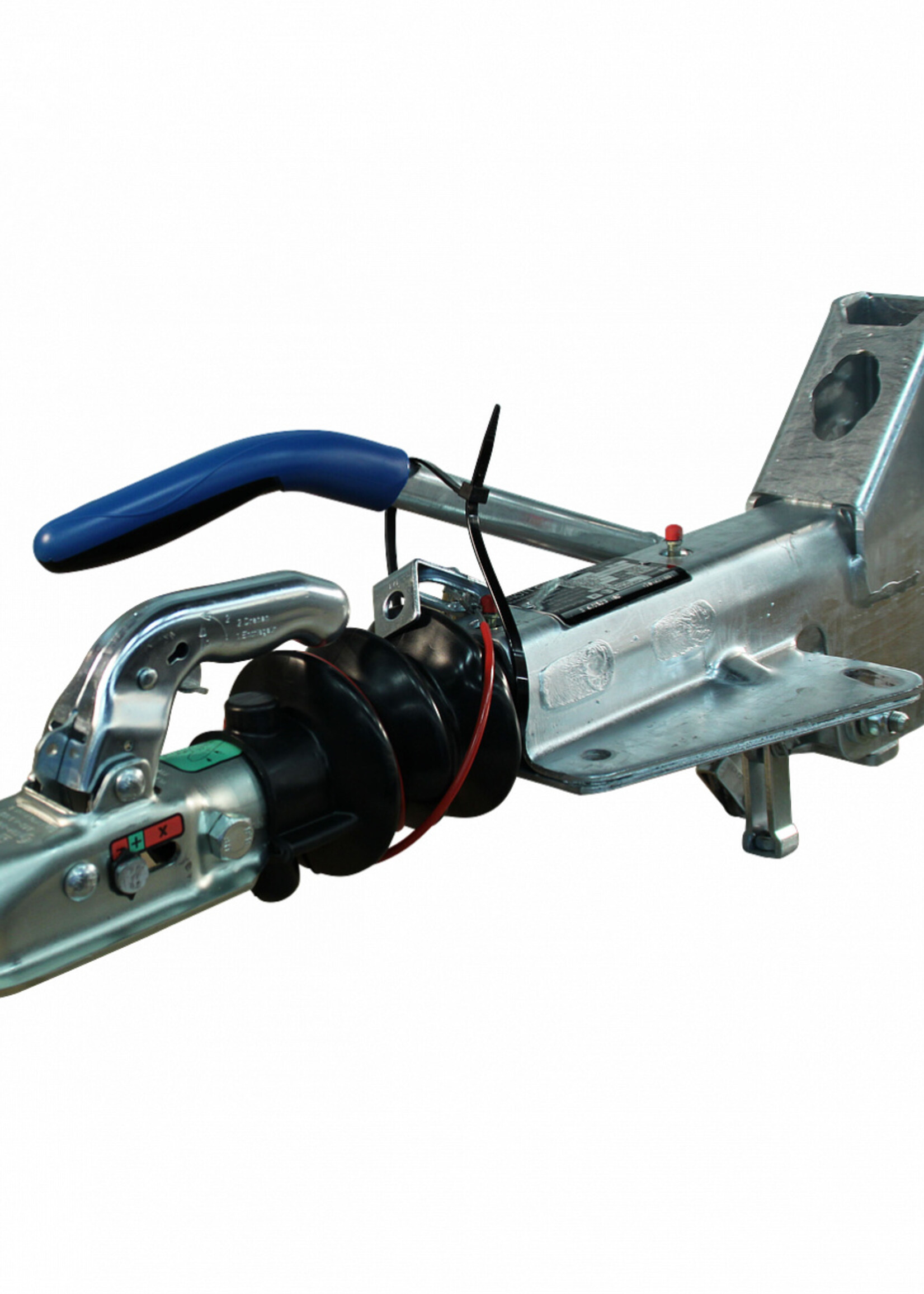 Knott Knott oplooprem aanhanger KF13-C mechanisch - 1300 kg maximaal trekvermogen - V-dissel montage - inclusief neuswielconsole