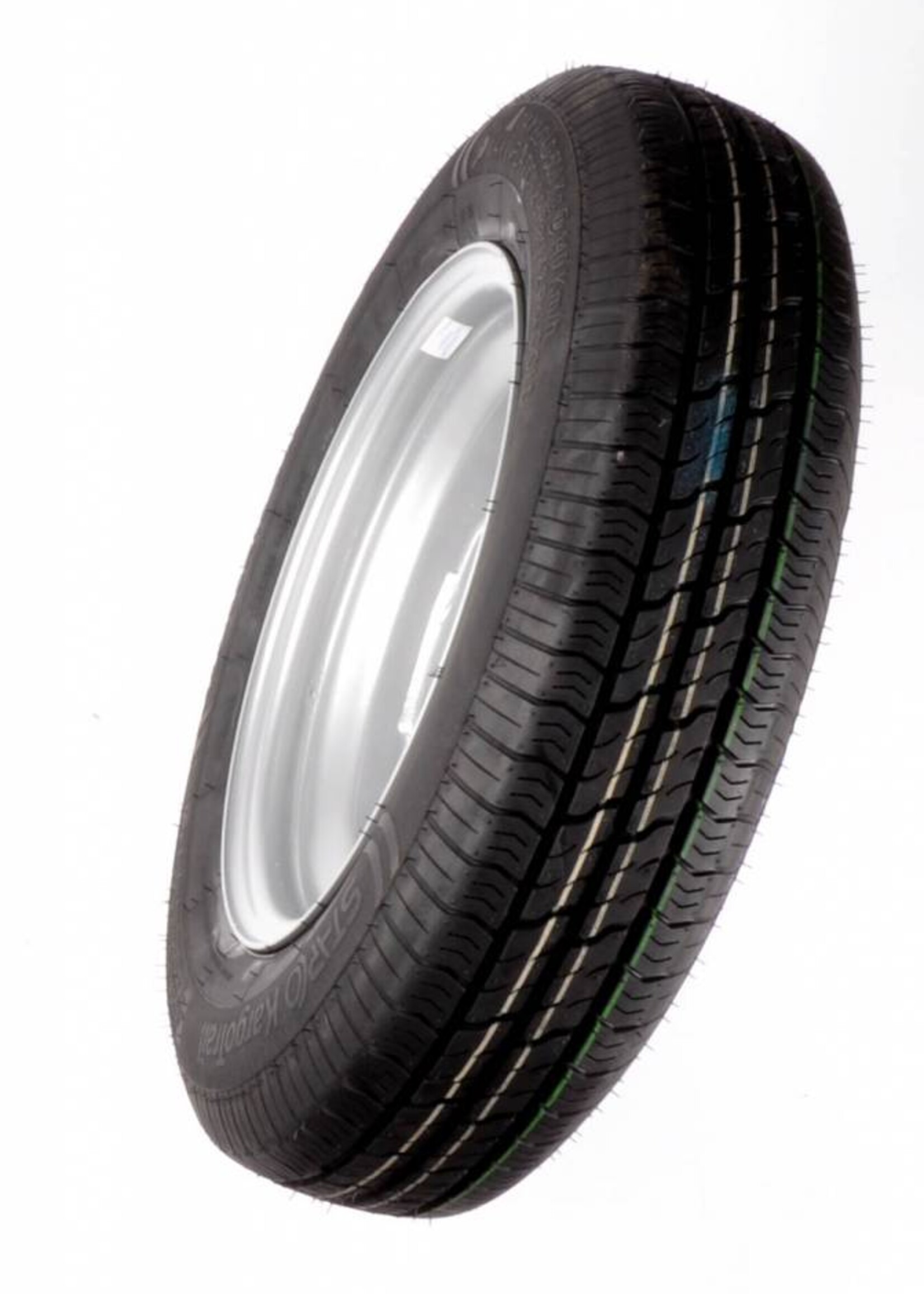 Kargotrail Compleet wiel 165/70R13 band + velg - mercedes steek 5x112 - draagvermogen 437 kg - 67 mm naafdiameter
