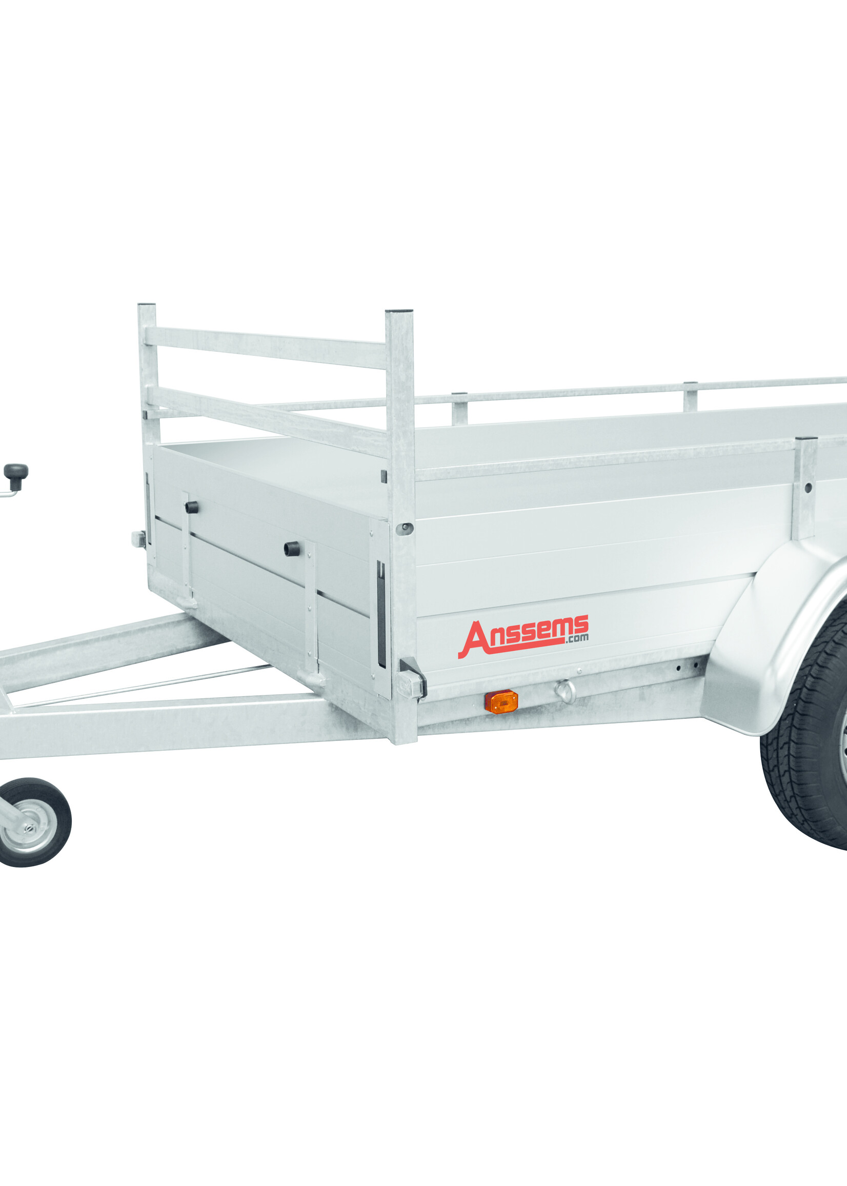 Anssems Anssems BSX 2500 bakwagen - 2500 kg bruto laadvermogen - 251x130 cm laadoppervlak - geremd