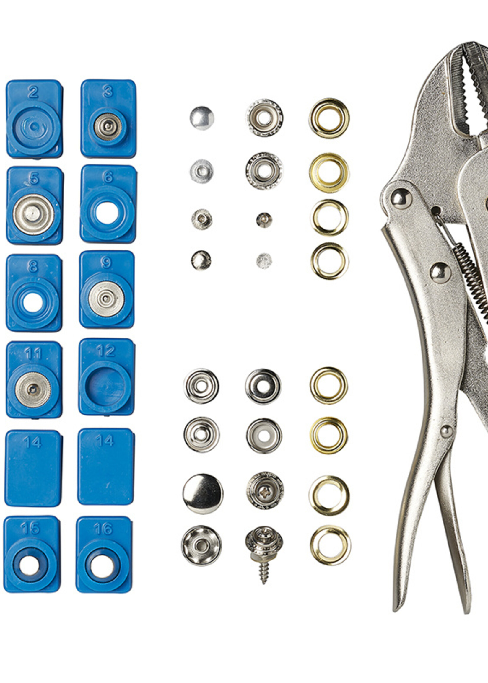 ProPlus Assortimentskoffer - 275-delig - inclusief ponstang - geschikt voor professioneel gebruik