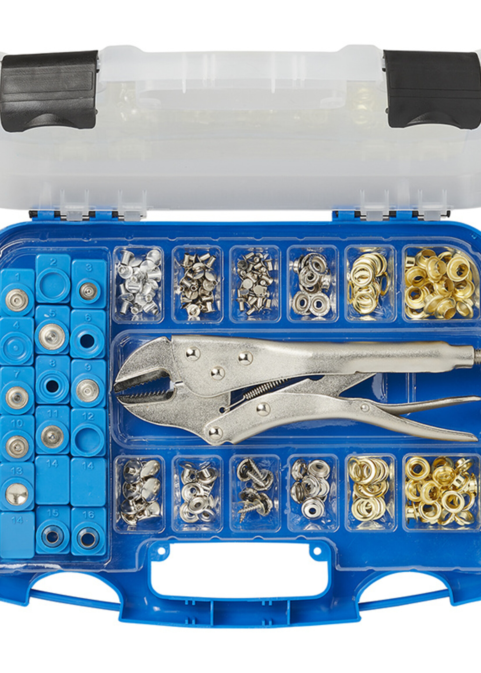 ProPlus Assortimentskoffer - 275-delig - inclusief ponstang - geschikt voor professioneel gebruik
