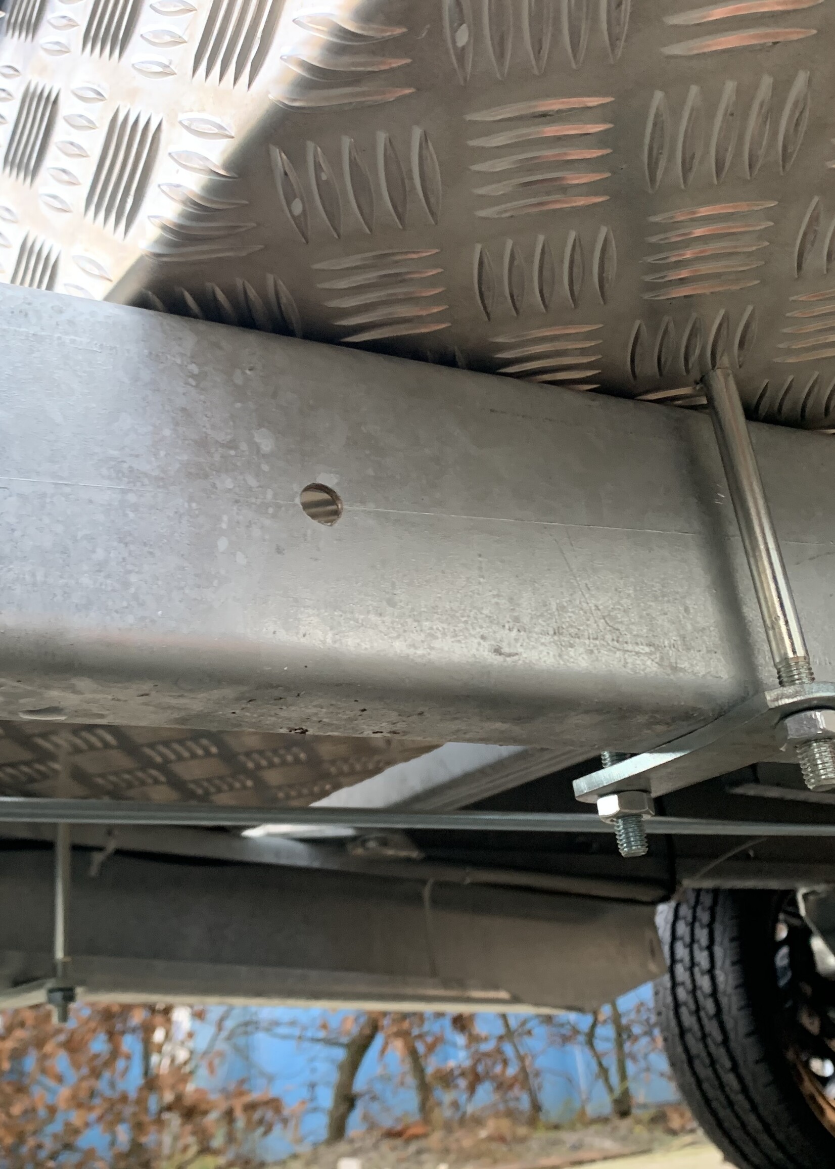 Cantonal Disselkist bevestigingsset voor bovenbouw montage disselkist - bouten M10x120 mm
