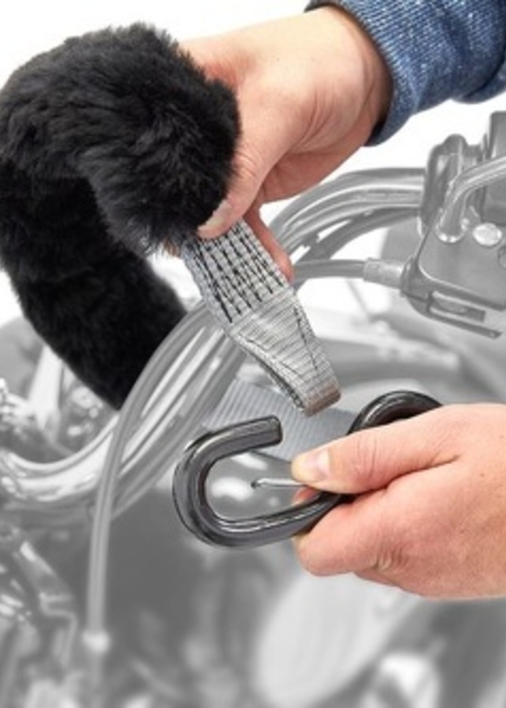 Acebikes Acebikes Ratchet Strap Deluxe Duo - 900 daN - 197x3,5 cm - spanbanden voor motorstuur