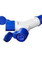 ProPlus CEE 2-weg splitter 16A - 200 > 250V - IP44