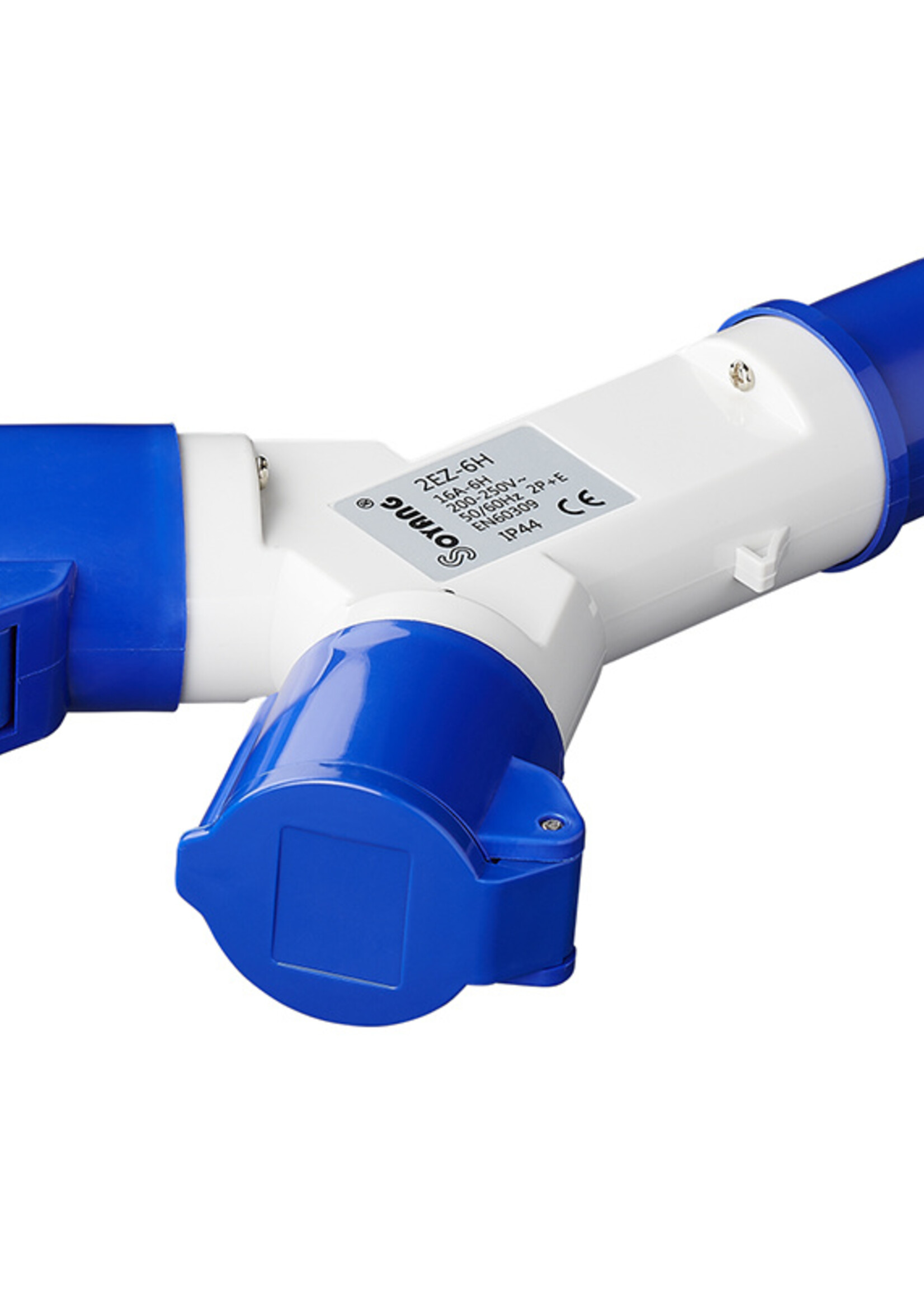 ProPlus CEE 2-weg splitter 16A - 200 > 250V - IP44