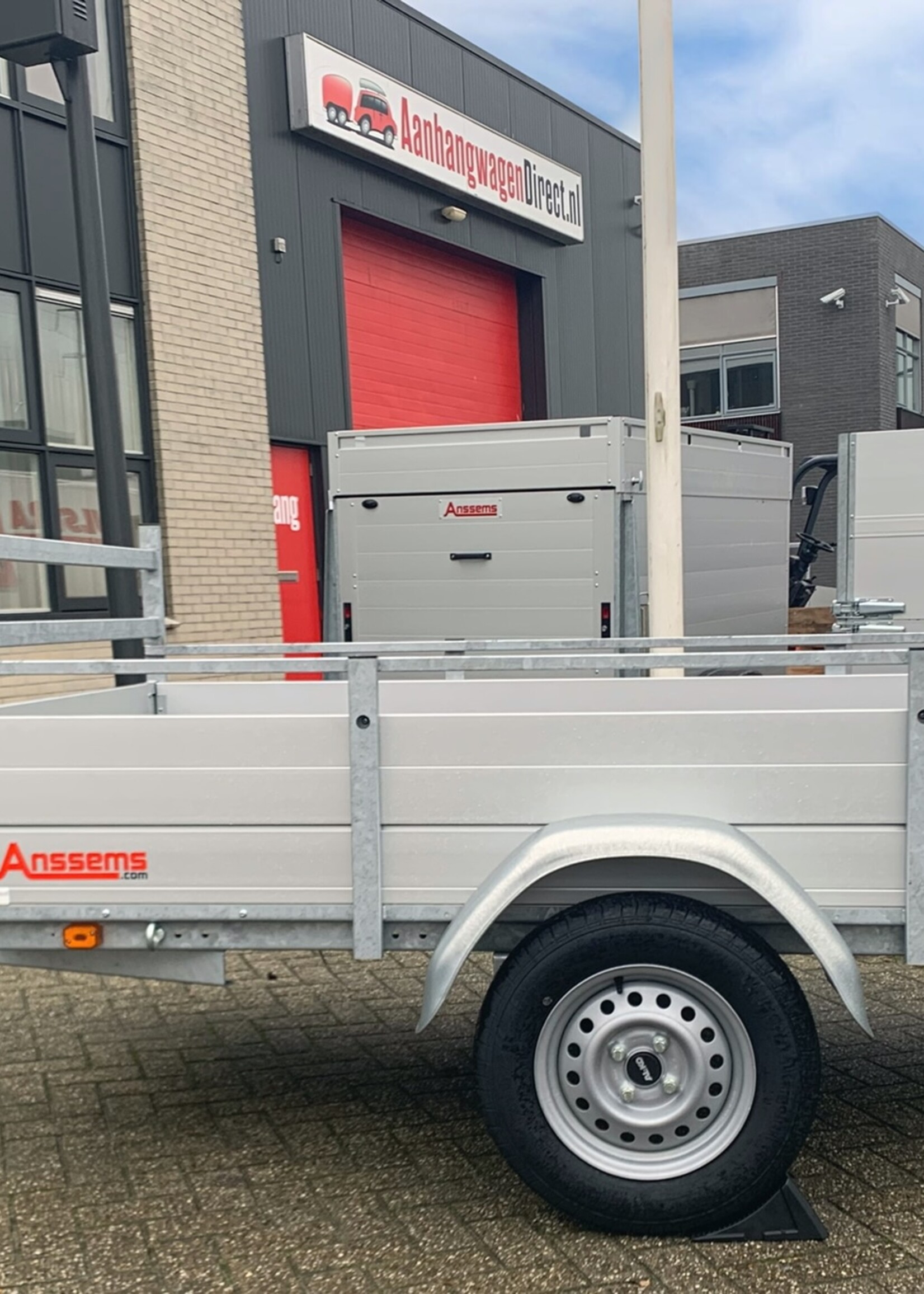 Anssems Anssems BSX 750 bakwagen - 750 kg bruto laadvermogen - 251x130 cm laadoppervlak - ongeremd