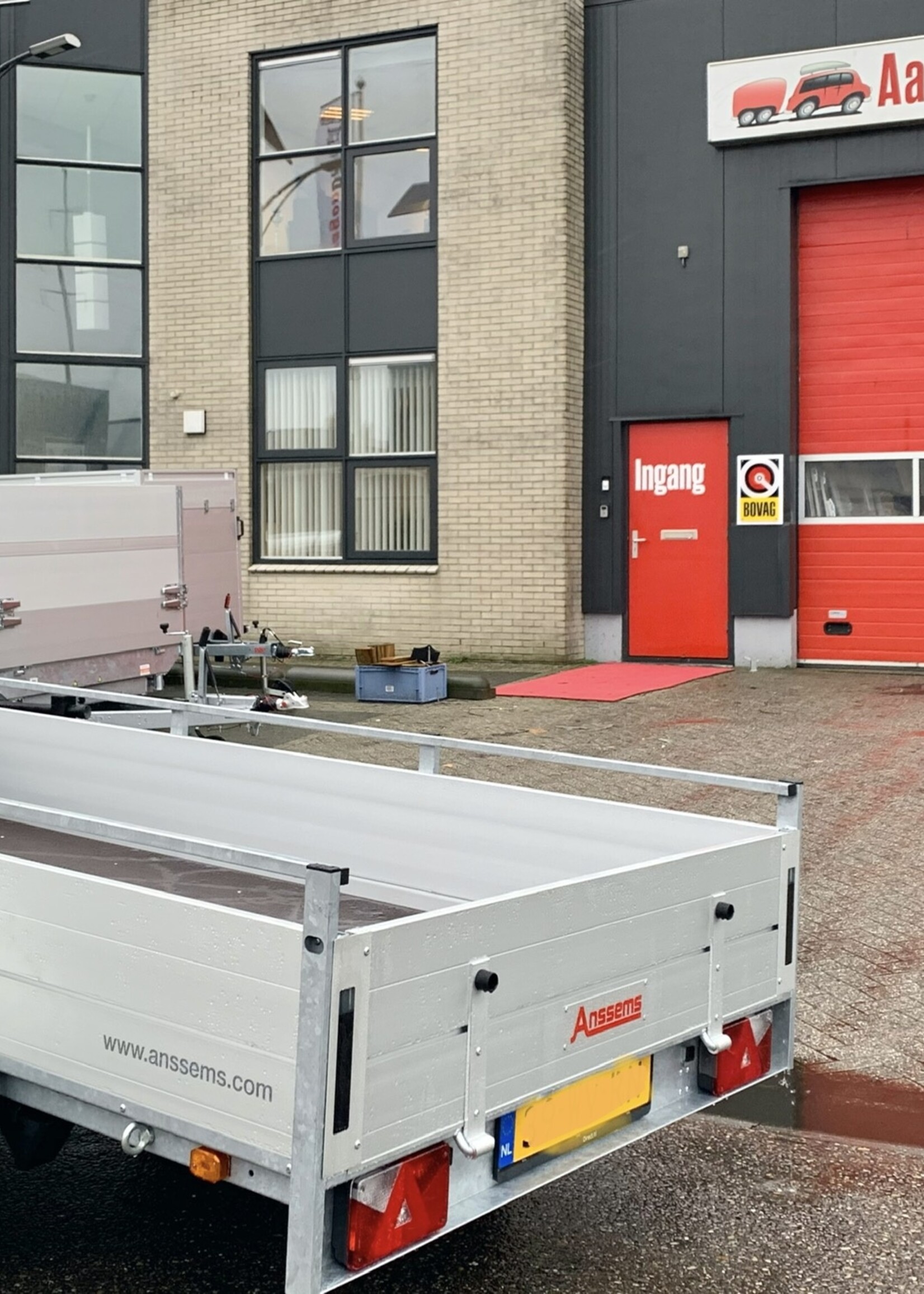 Anssems Anssems BSX 2500 bakwagen - 2500 kg bruto laadvermogen - 251x130 cm laadoppervlak - geremd