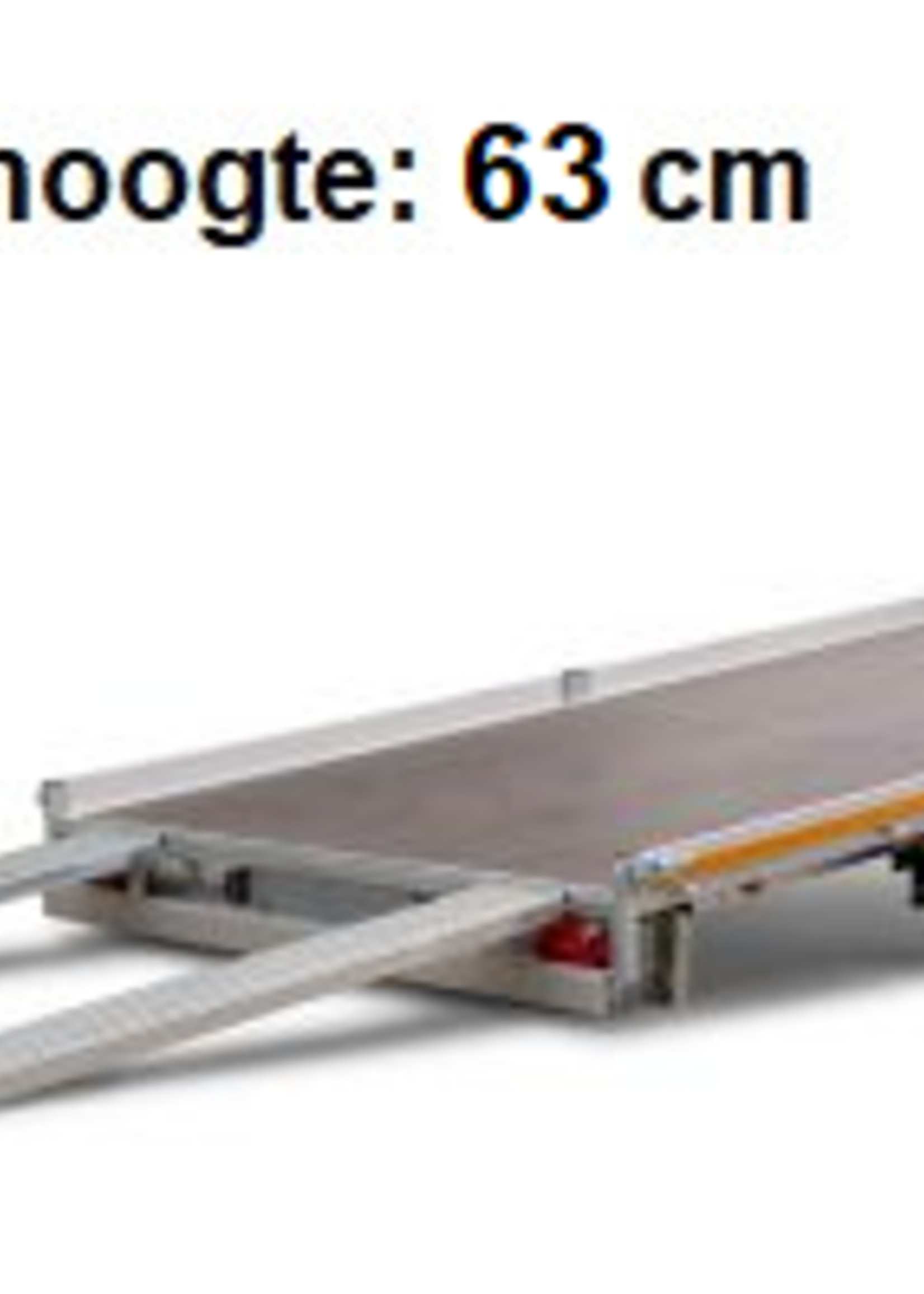 Eduard Geremde Eduard autotransporter - 506x220 cm - 3500 kg bruto laadvermogen - 63 cm laadvloerhoogte - kantelbaar met oprijplaten - 30 cm borden