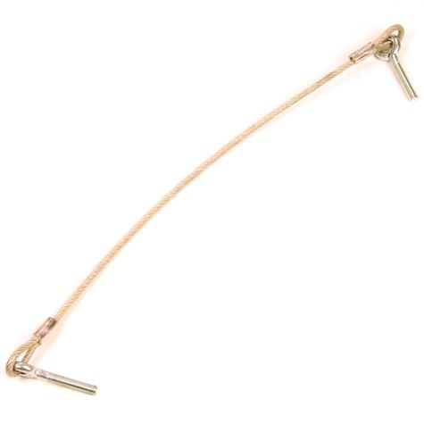 Achterklepkabel 45 cm - M8