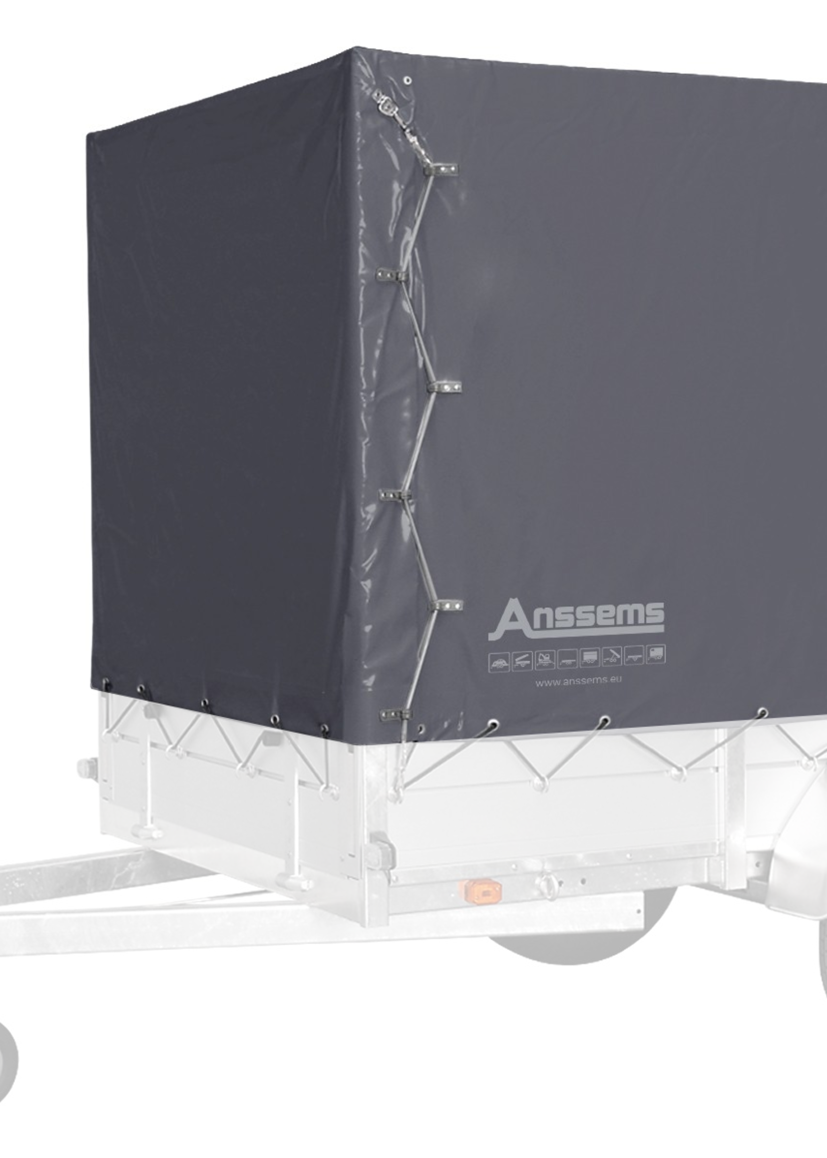 Anssems Complete Anssems BSX huif - 301x150x150 cm