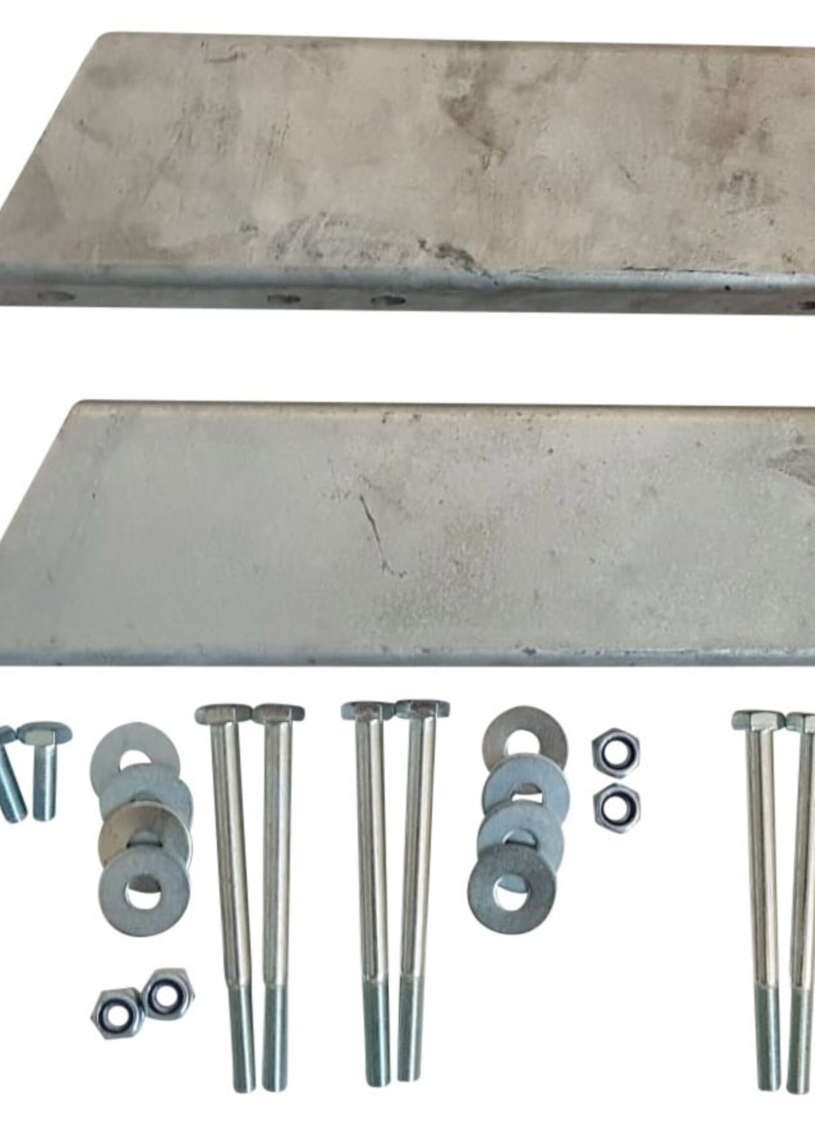 Anssems Hulco koppelingsverhogers - 10 cm - inclusief montagematerialen