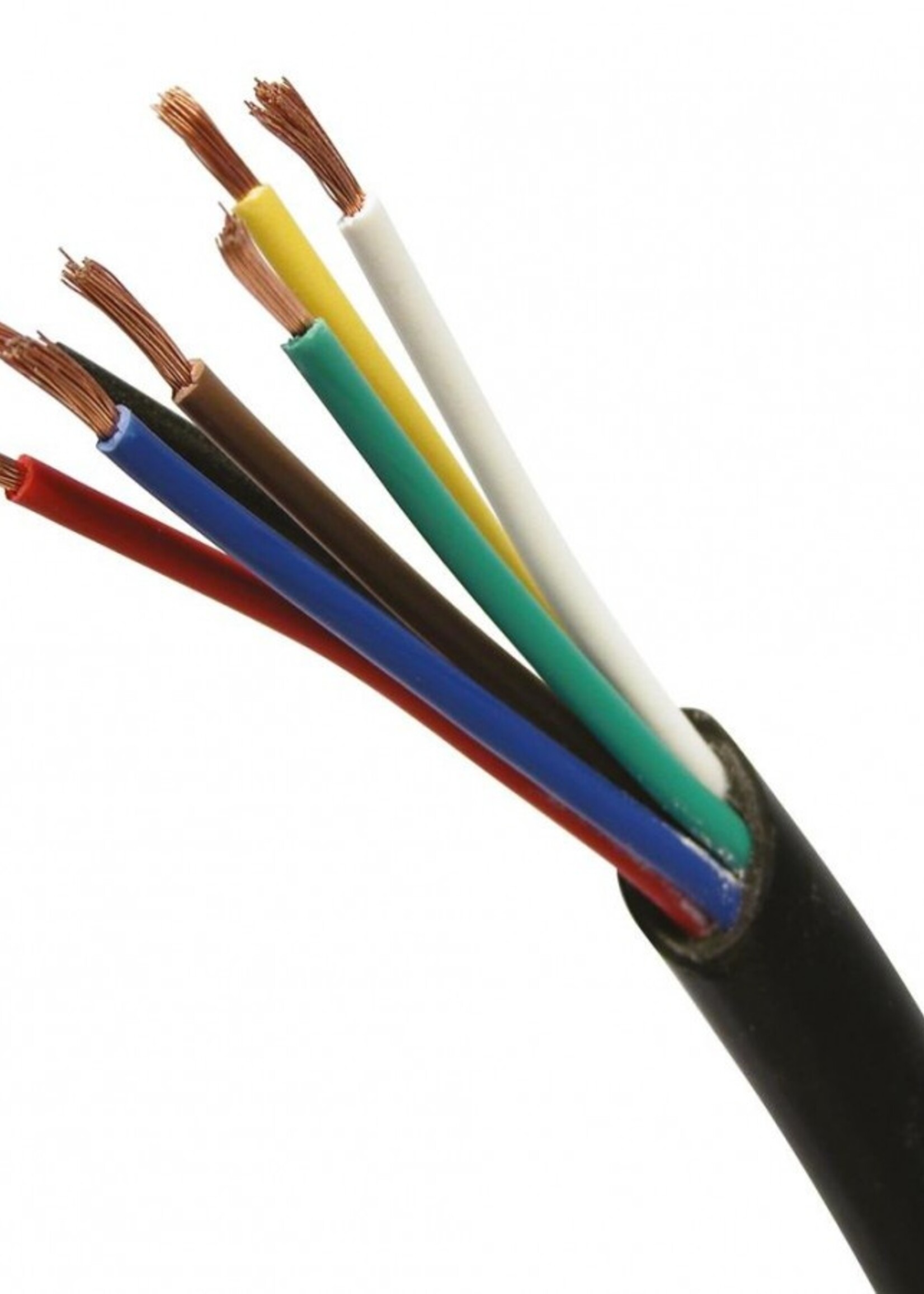 Cantonal Kabel 7-aderig (1,50 mm²) - per meter