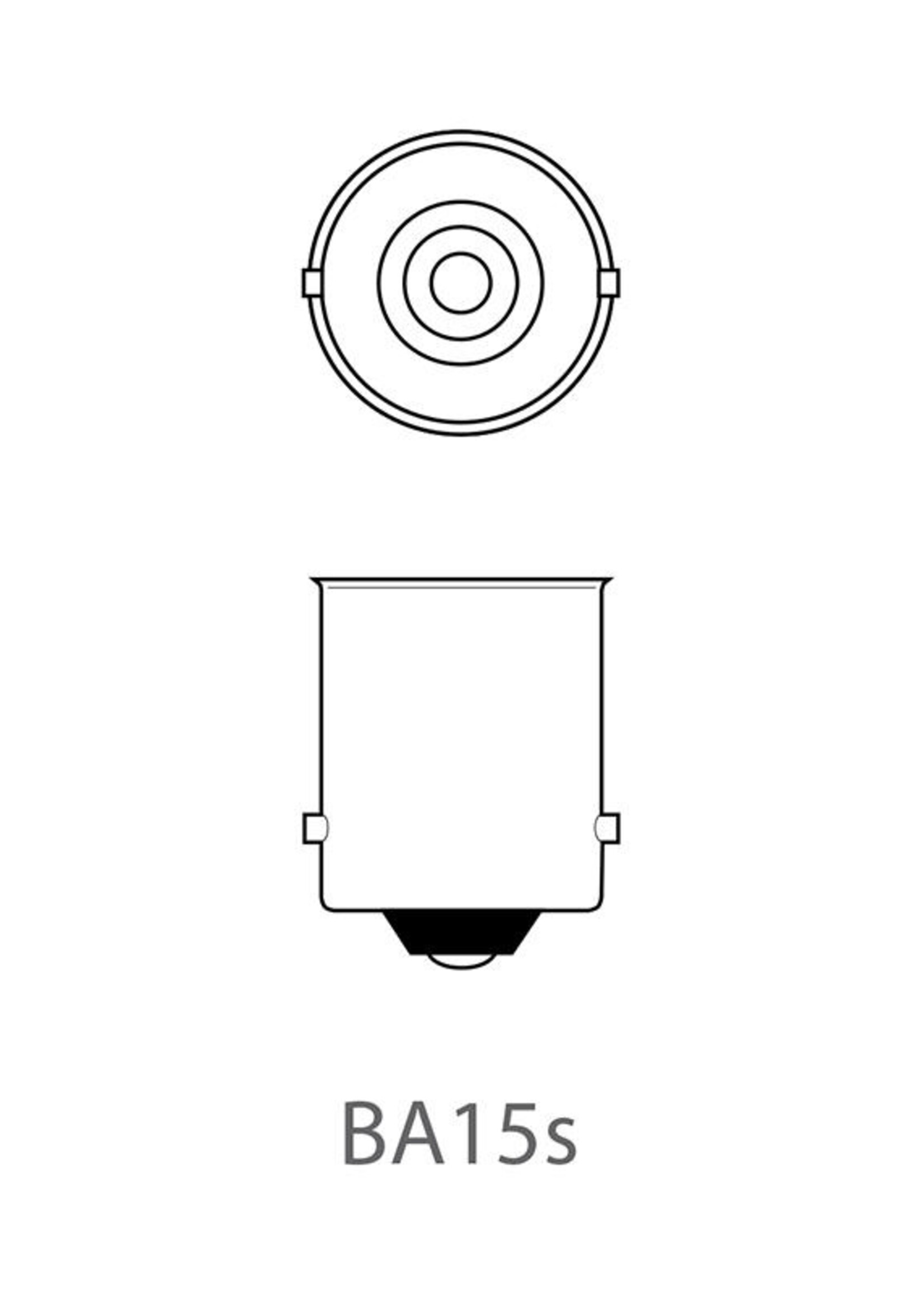 ProPlus 2x bol bajonet - 12V - 10W - BA15s
