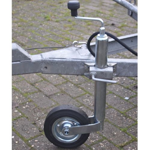 Complete neuswiel set - 48 mm - bestaande uit neuswiel, neuswiel klem en bevestigingsmaterialen