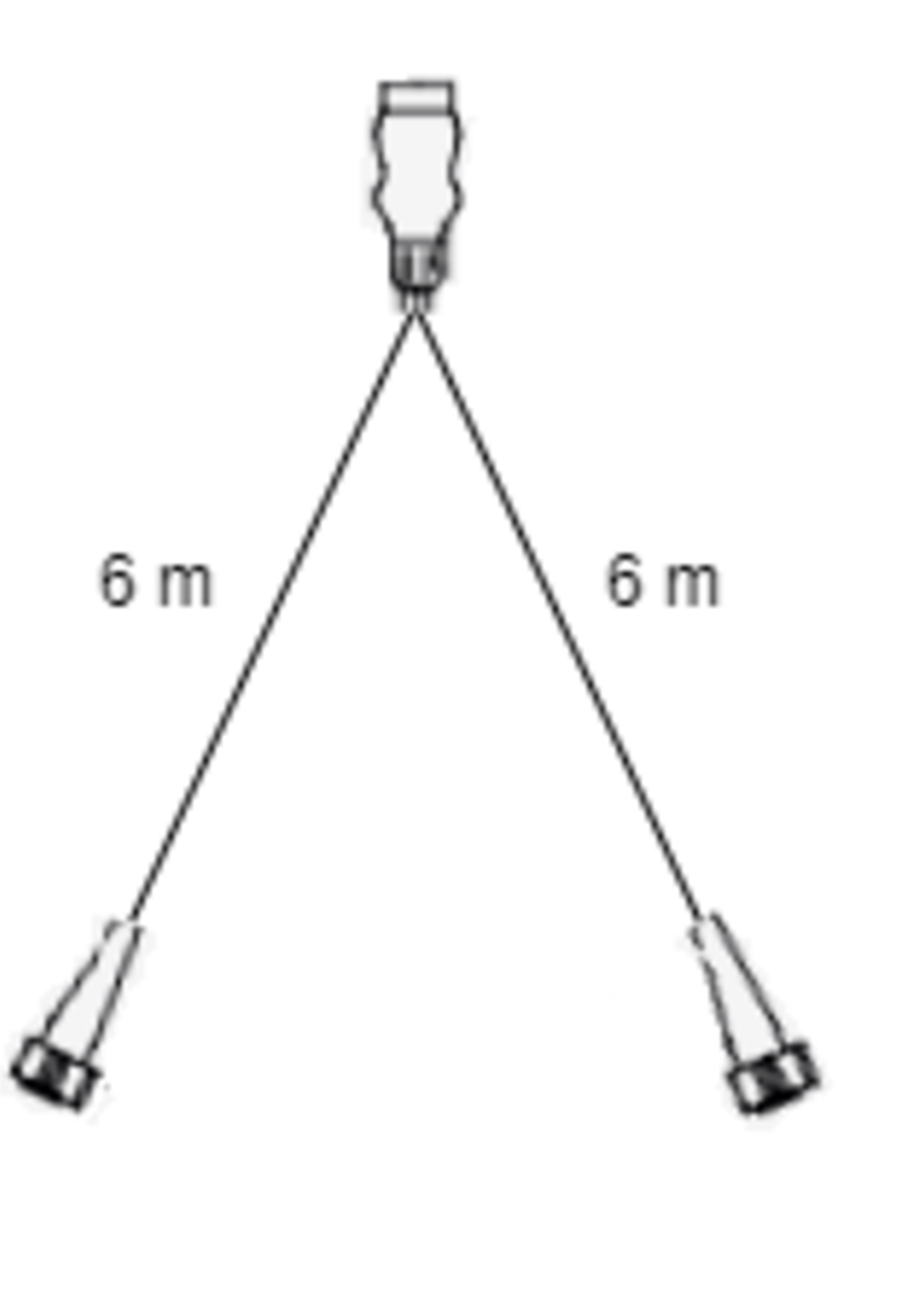 Aspock Hoofdkabel Type Aspock - 6 meter lang - 13-polig - voorzien van 2x 5-polige connector