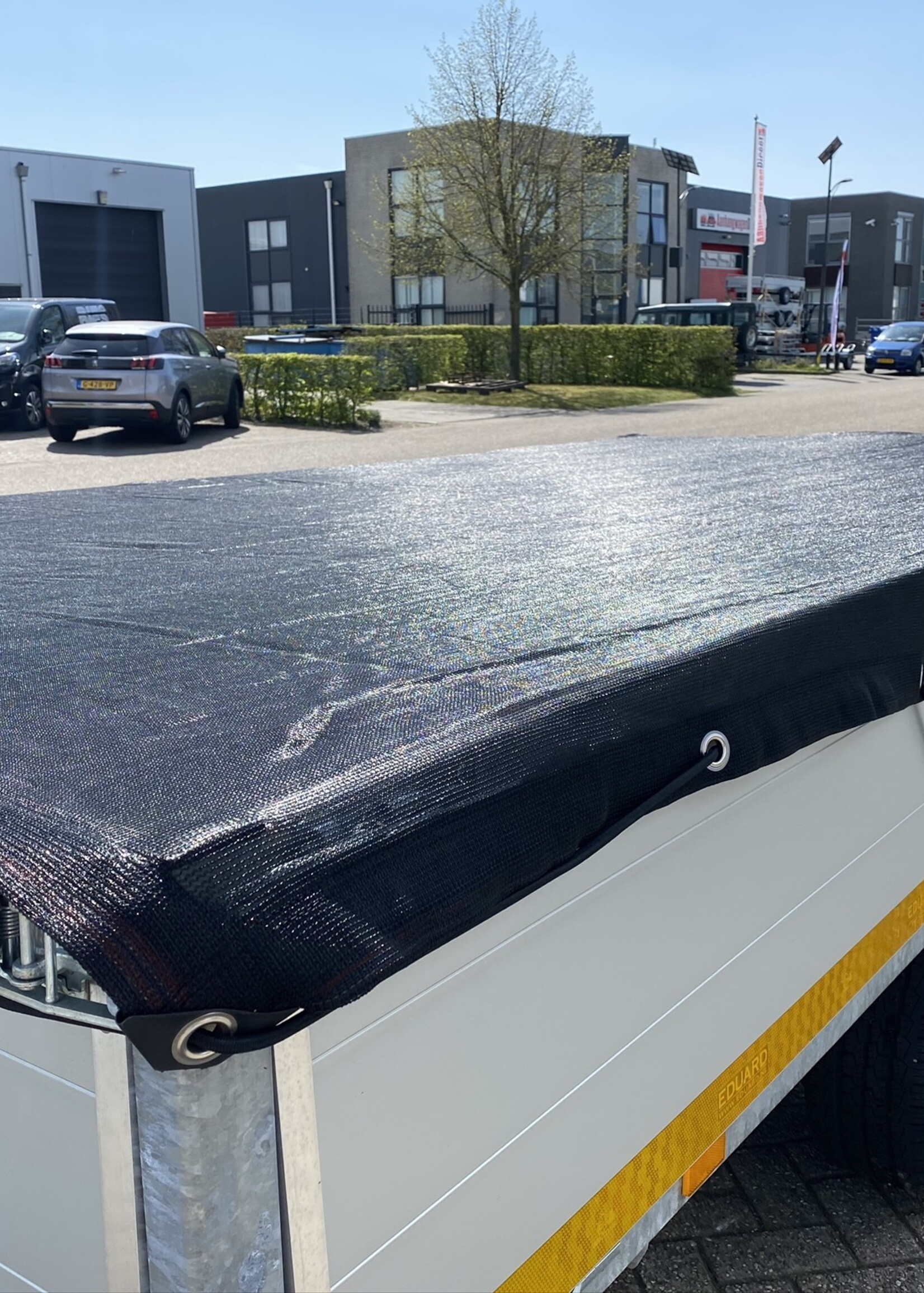 Cantonal Premium aanhangernet - gaasnet - 410x210 cm - inclusief elastiek rondom - UV bestendig
