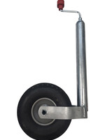 AL-KO Neuswiel Plus Alko , rond diameter 48 mm, extra lang, stalen velg met luchtband ( 260 x 85)