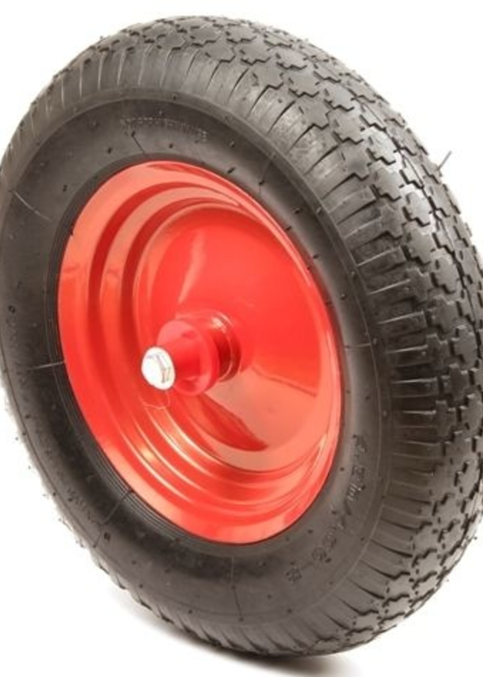 Cantonal 4.00-8 kruiwagenwiel - luchtband en stalen velg - 195 kg maximale belasting - 20 mm asgat/naafdiameter - inclusief kogellager