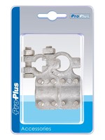 ProPlus Accupoolklemmen set (+) en (-) - multifunctioneel