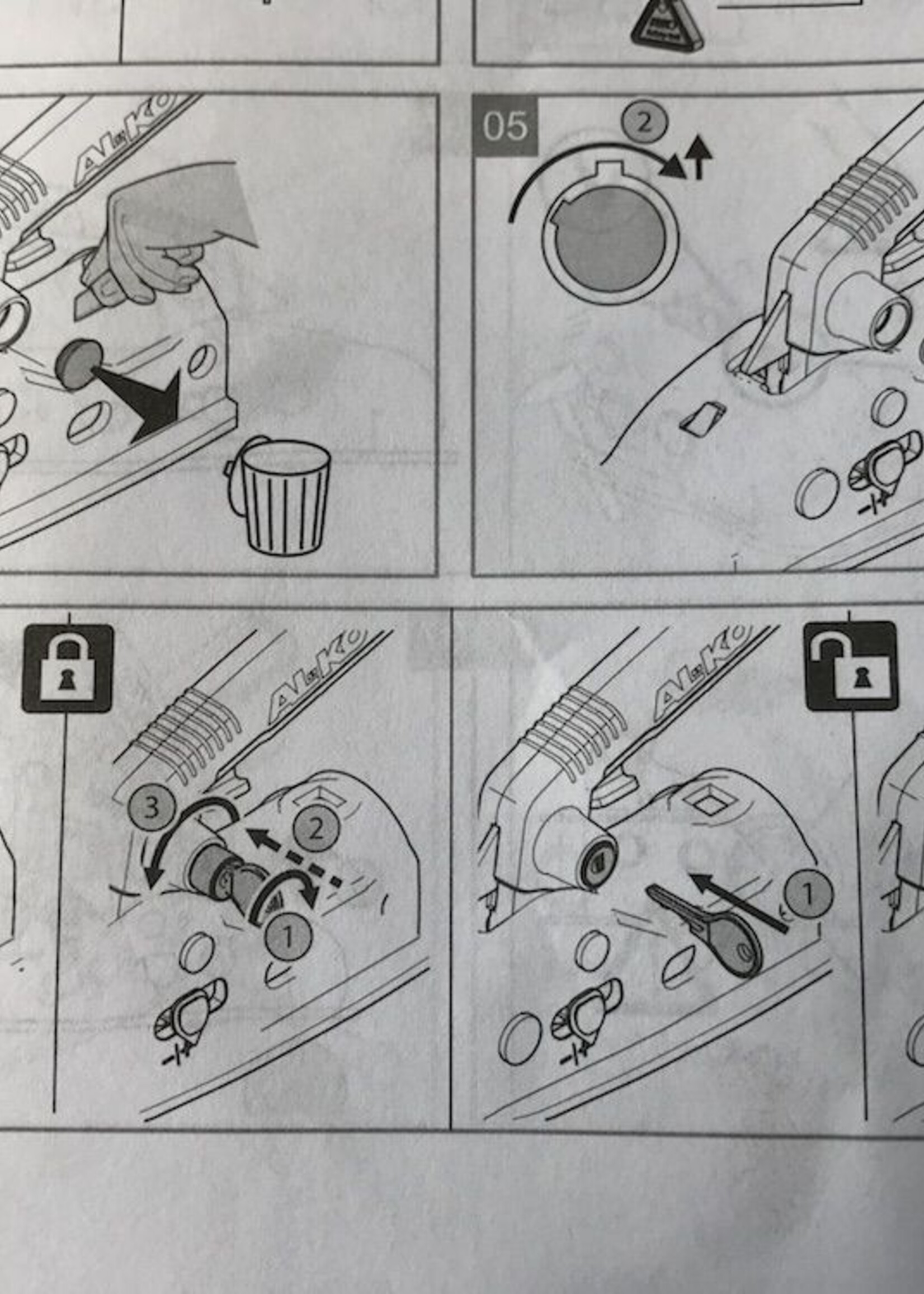 AL-KO Origineel steekslot voor AL-KO koppeling AK161/AK270 - inclusief safety-ball