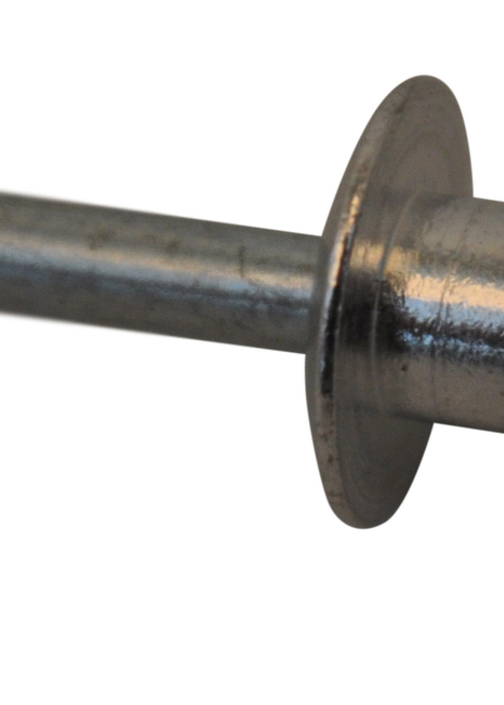 Cantonal Aluminium platbolkop blindklinknagel - popnagel - 6 x 26 mm - klembereik 17 - 20 mm - 3900 N - per 10 stuks