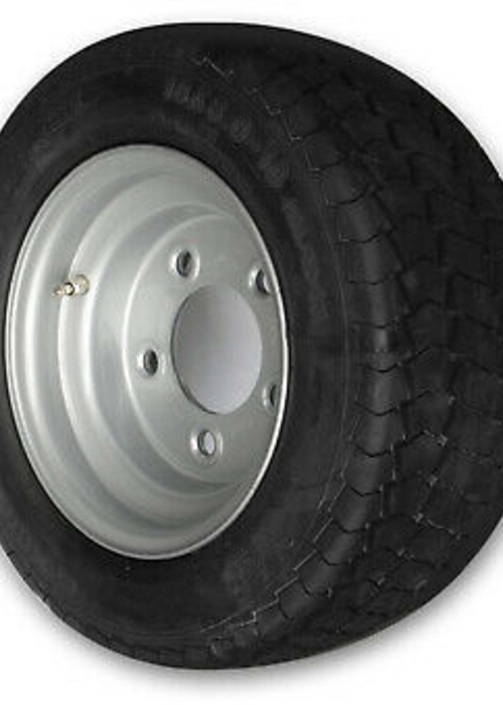 Cantonal Compleet wiel - 18x8.00-10 || 195/50B10 & 18x8.00-10 - band + velg - steekmaat 5x140 - 10PR - draagvermogen 750 kg - naafdiameter 94 mm