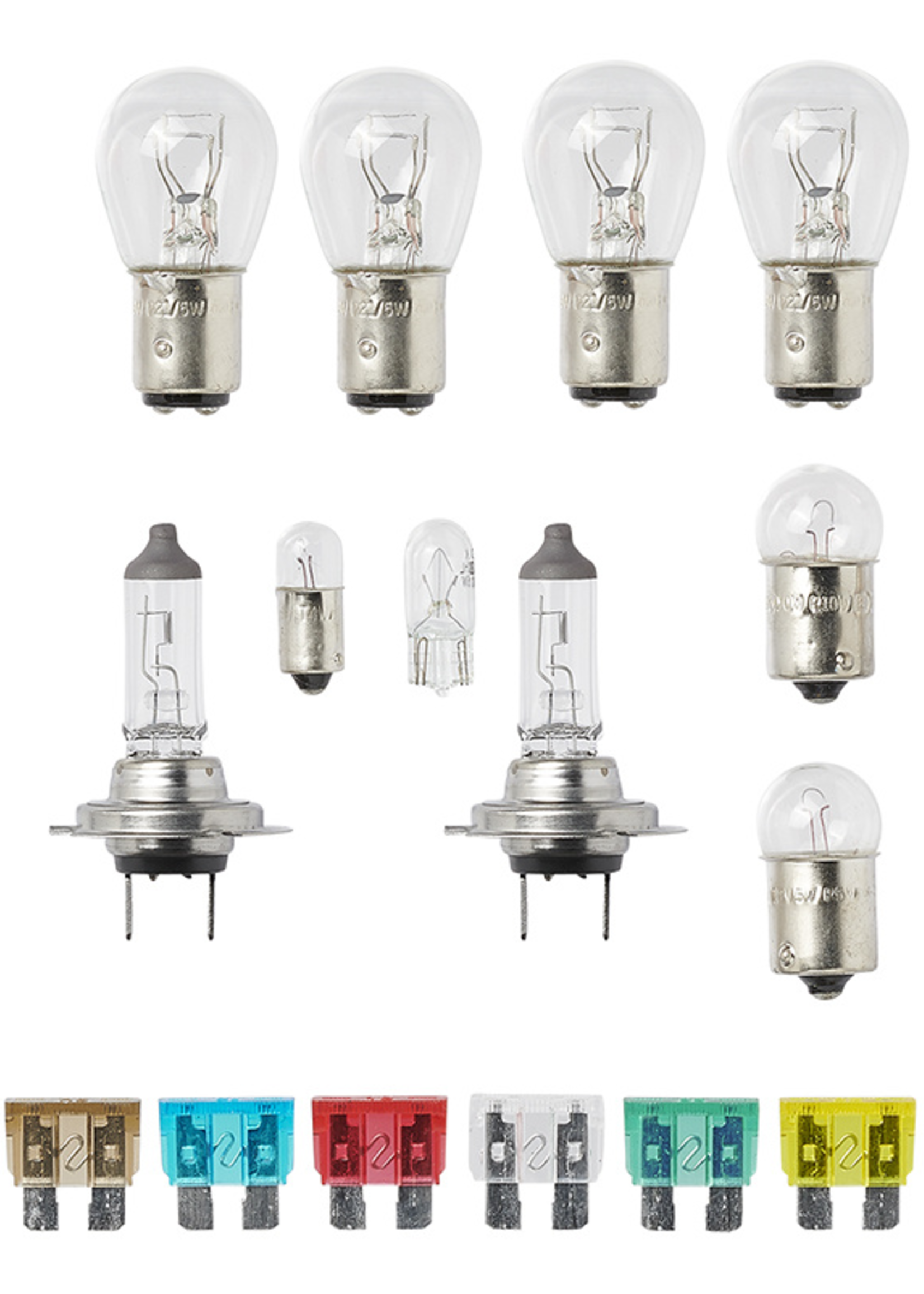 ProPlus Reservelampenset H7 (16-delig)
