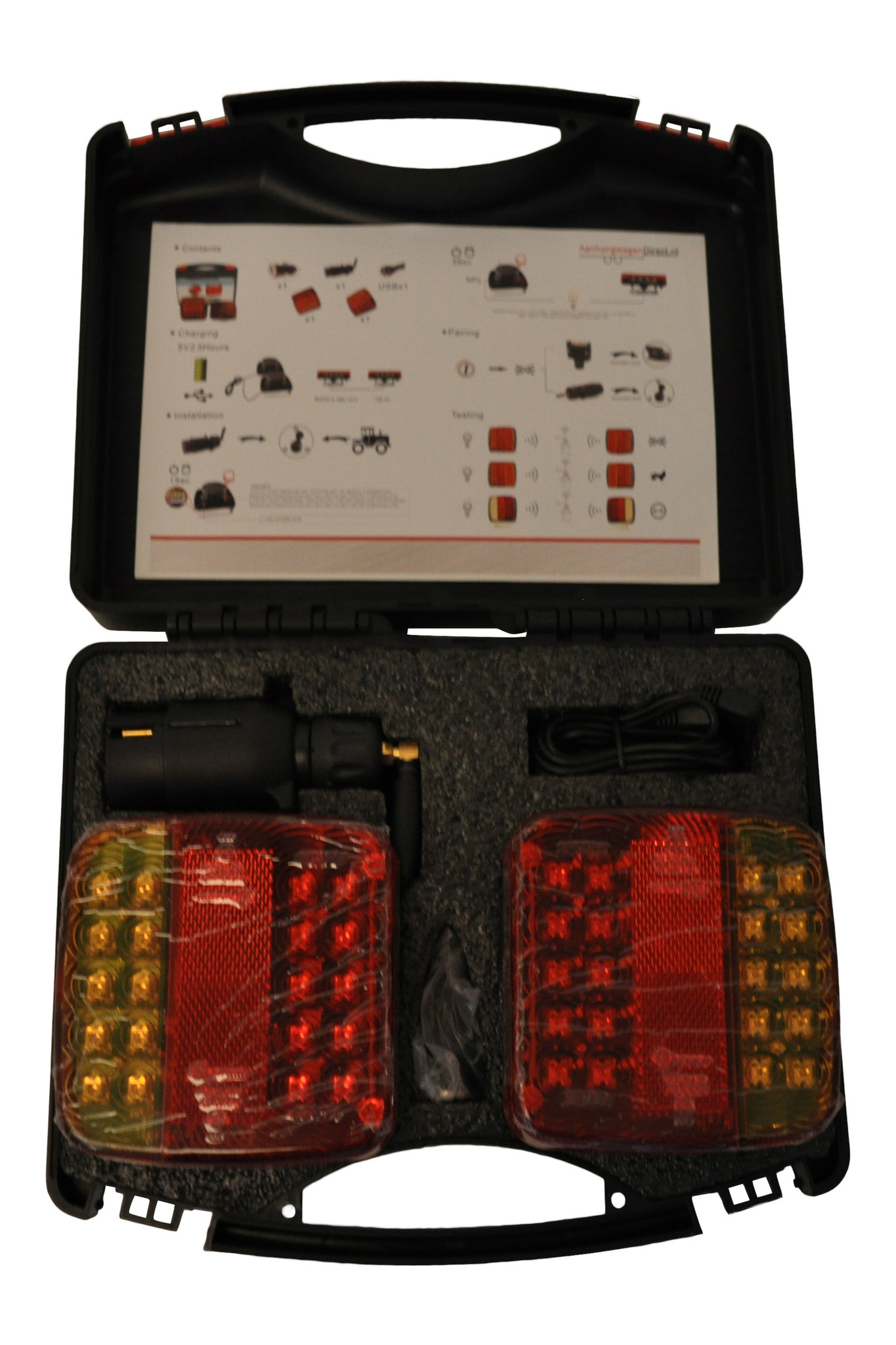 Tegenstrijdigheid bagageruimte Pool Draadloze LED verlichting voor de aanhanger- Met magneten - Aanhanger  onderdelen voordelig bestellen