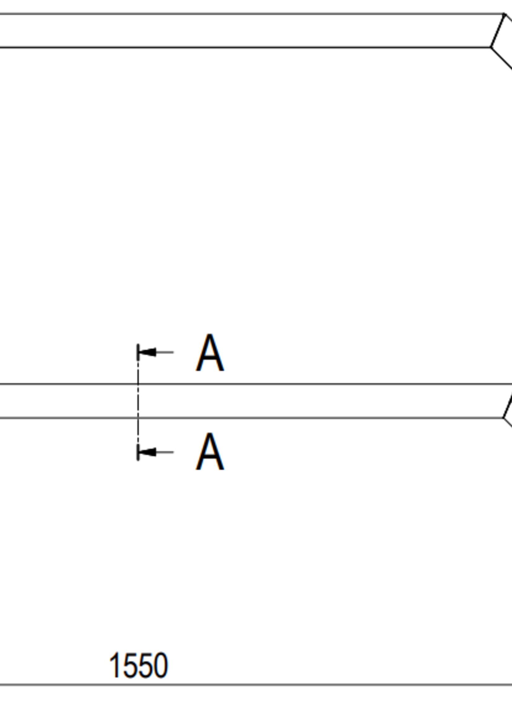 De Haan De Haan THMAQ 20155 - aluminium traanplaat spatbord