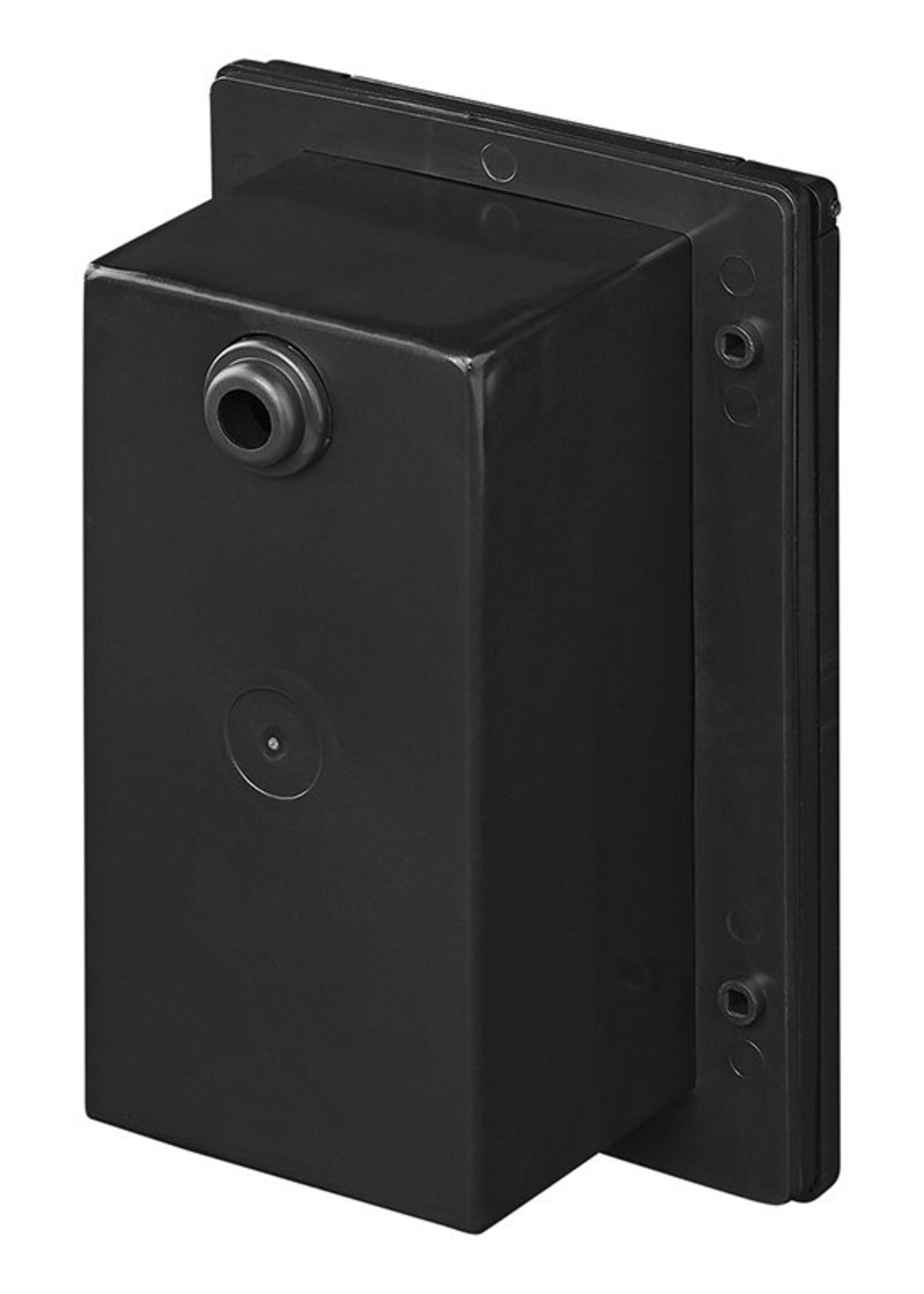 ProPlus CEE inbouwstekker - rechthoekig - 160x100 mm - zwart