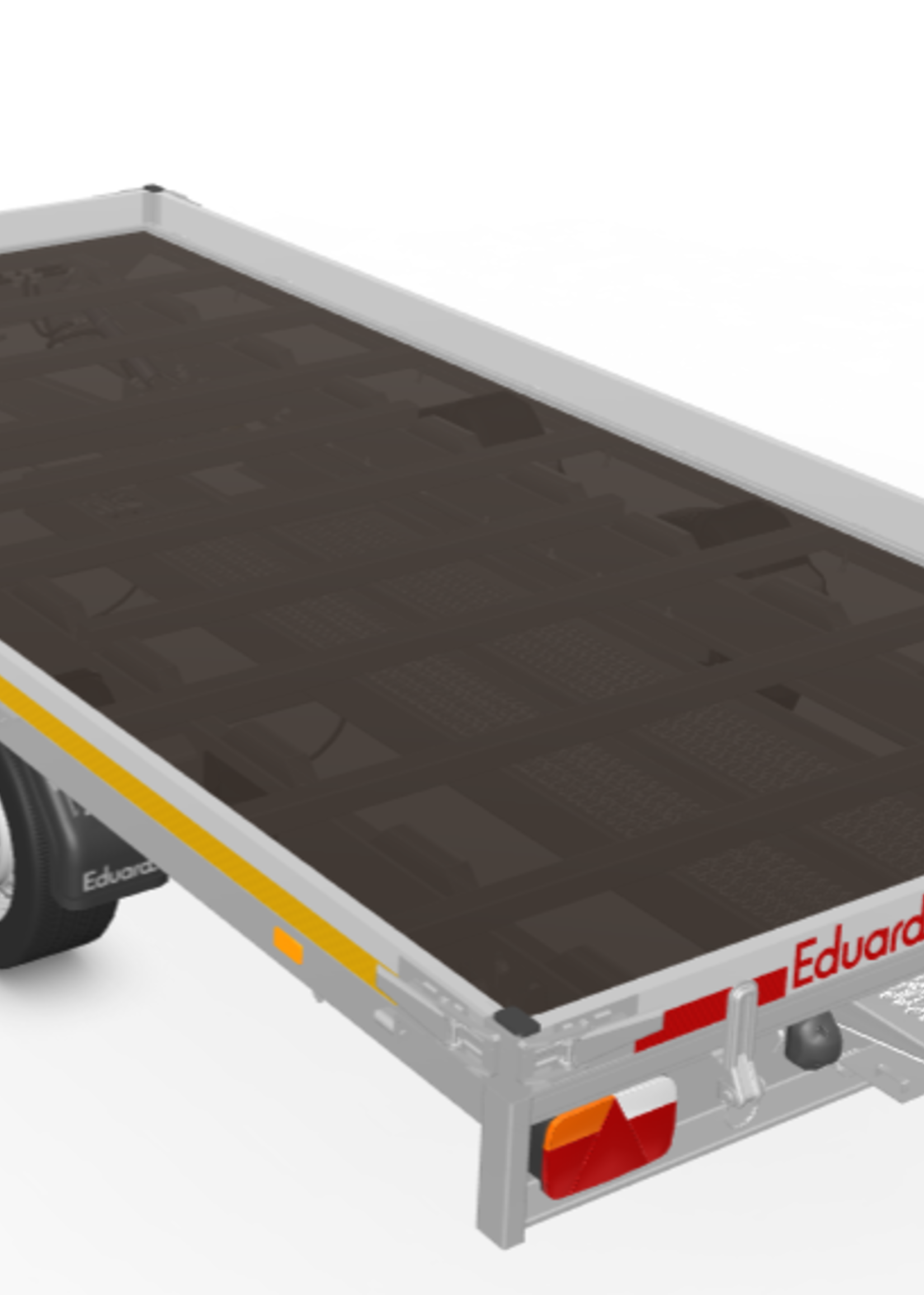 Eduard Kantelbare Eduard Autotransporter - 406x200 cm - 3000 kg - 63 cm laadvloerhoogte