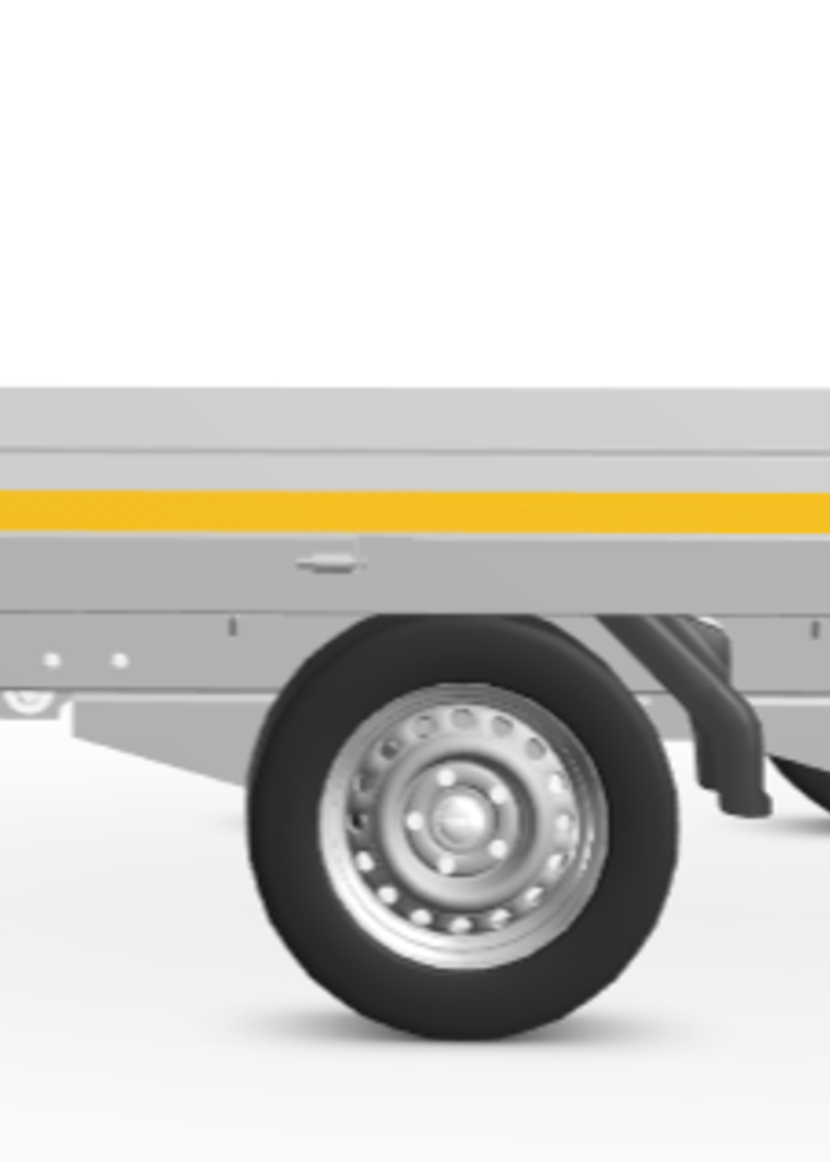 Eduard Kantelbare Eduard Autotransporter - 406x200 cm - 3000 kg - 63 cm laadvloerhoogte
