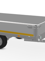 Eduard Eduard plateauwagen 256x150 cm - 750 kg - geremd