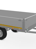 Eduard Eduard plateauwagen 256x150 cm - 750 kg - ongeremd
