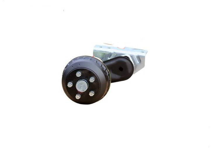 Geremde torsie as - 1350 kg - padmaat 1100 mm - flensmaat 1550 mm - 5 gats