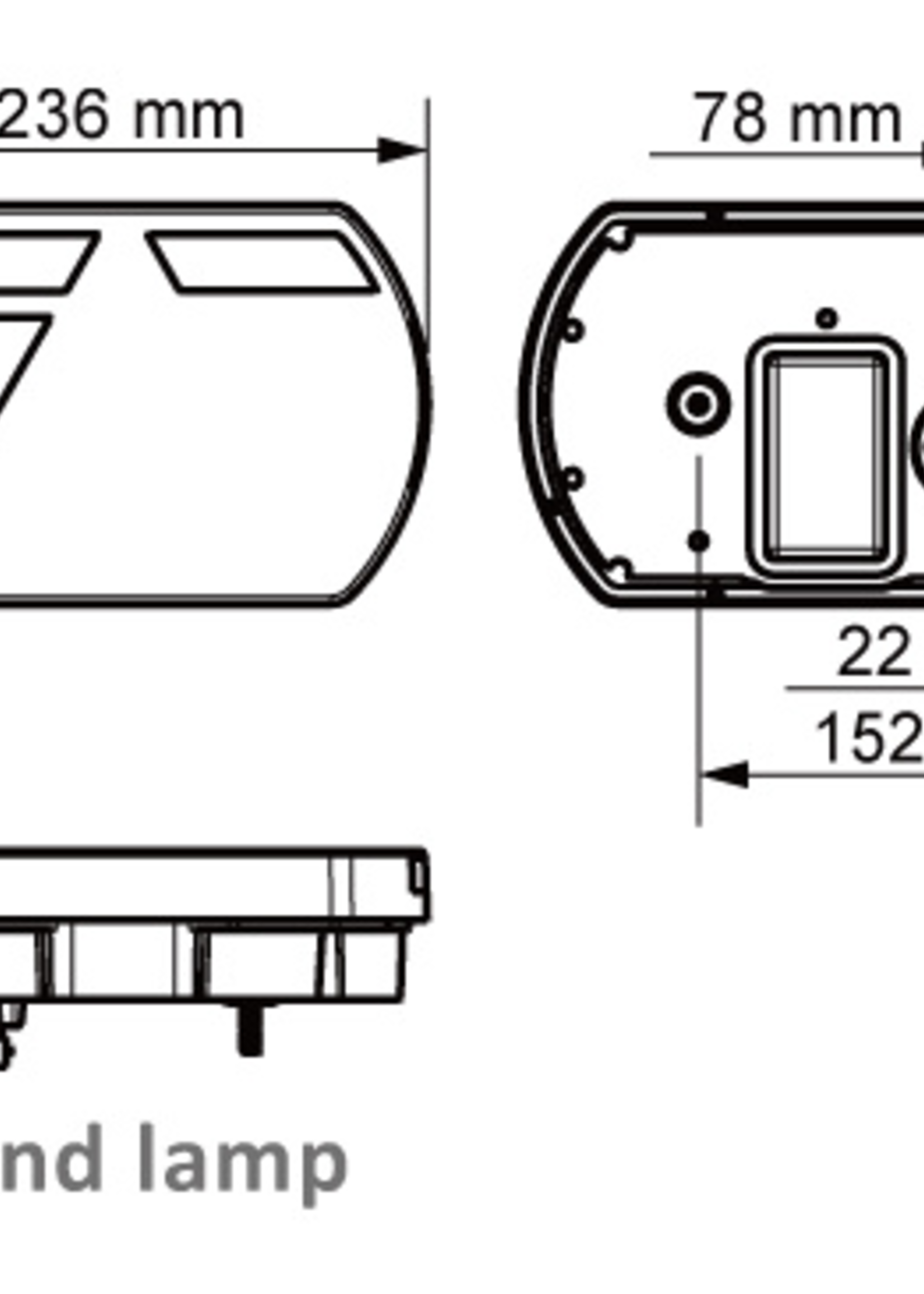 Cantonal LED set Lucidity  - 13 polig - inclusief voor markeringsverlichting & ingebouwde weerstanden -  kies de gewenste hoofdkabel